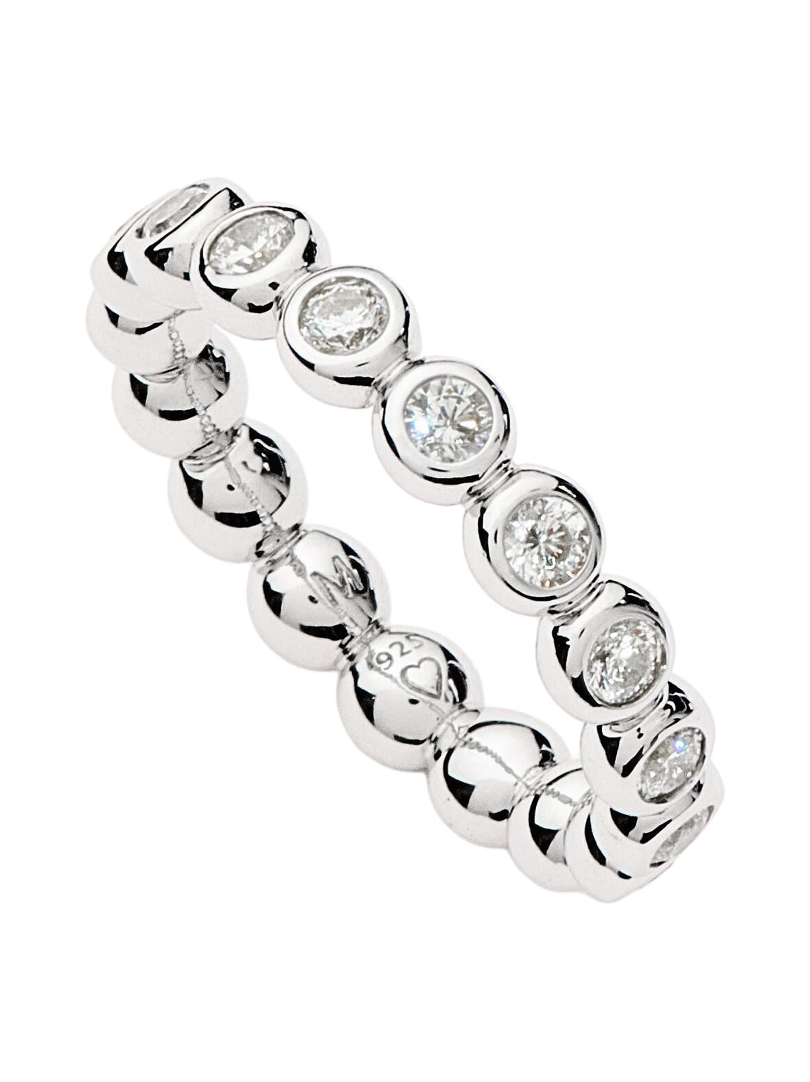 Tennis stacking -sormus