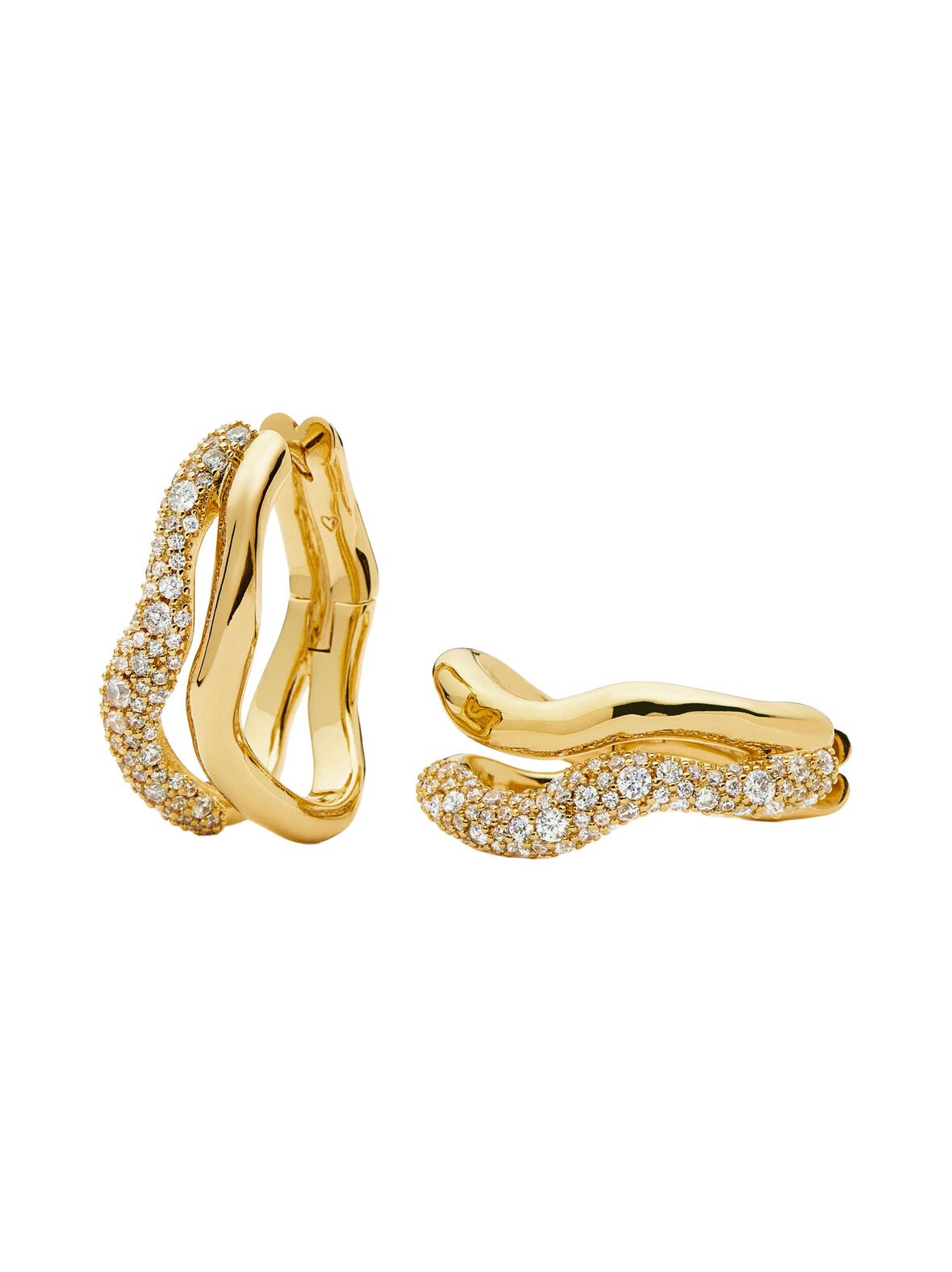 Molten snow double medium -korvarenkaat