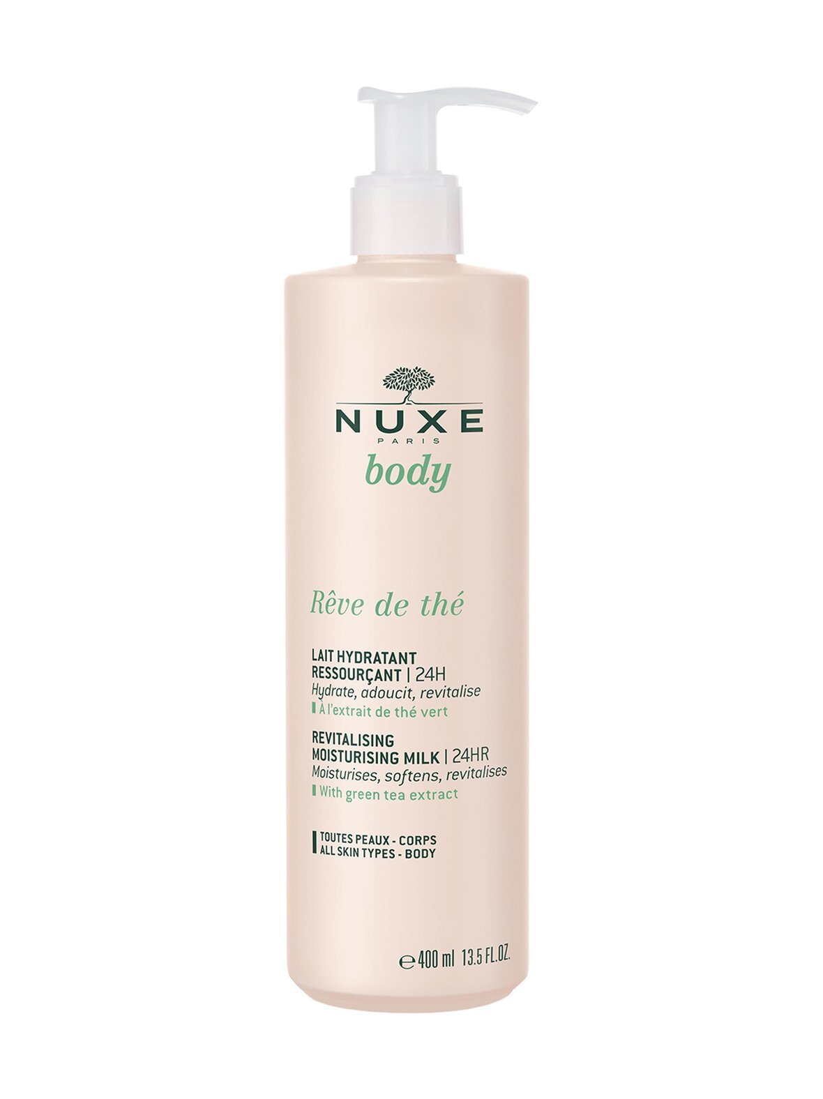 Rêve de thé 24hr revitalising moisturizing milk -vartaloemulsio 400 ml