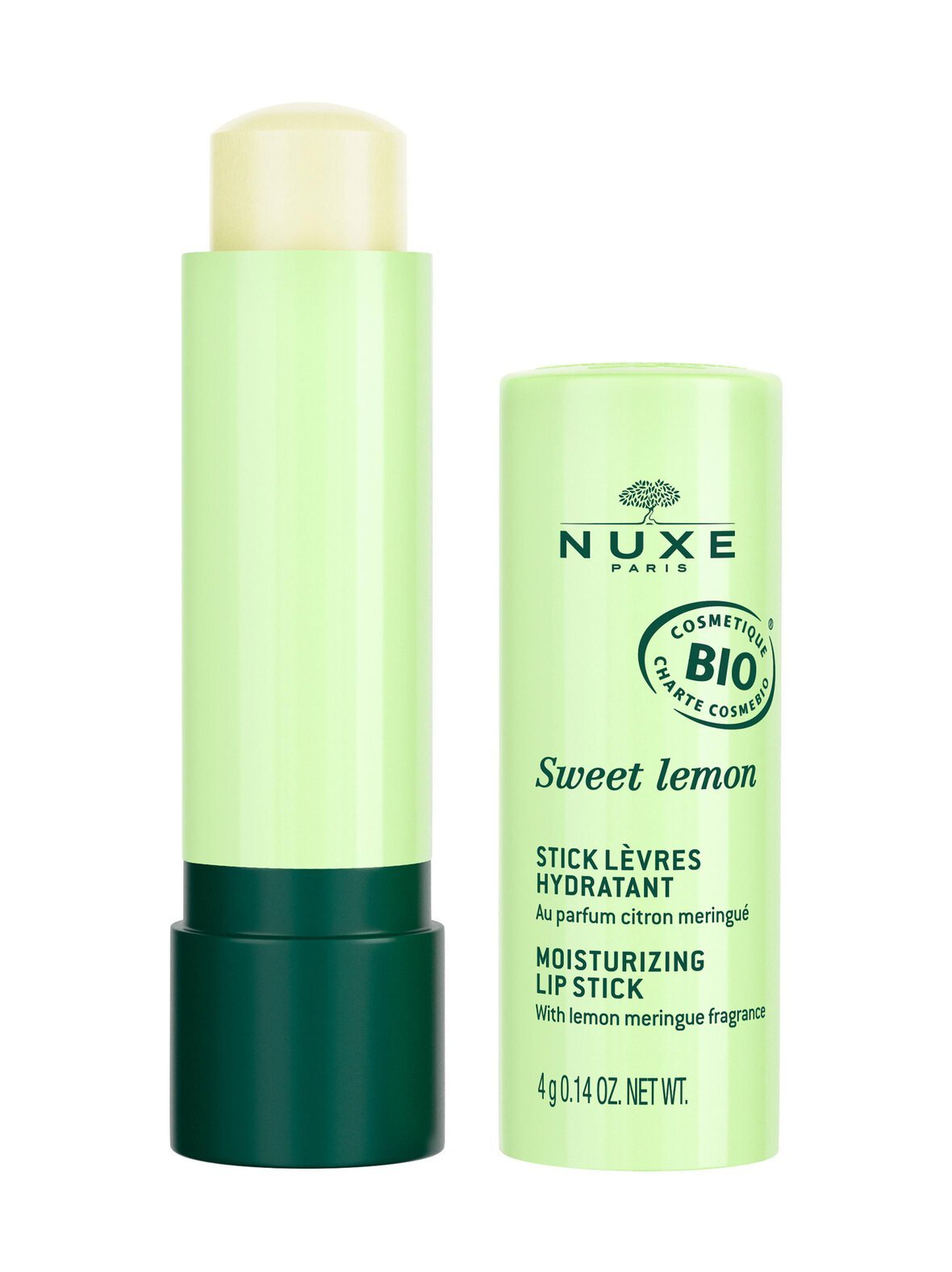 Sweet lemon bio moisturising lip stick -huultenhoitopuikko
