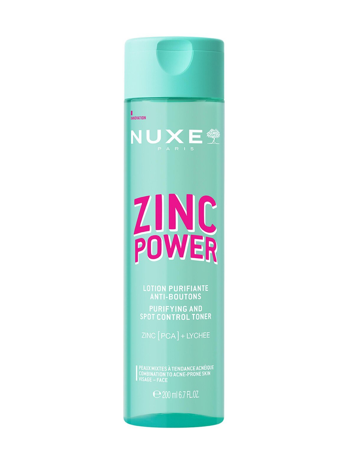 Zinc power purifying and spot control toner -kasvovesi