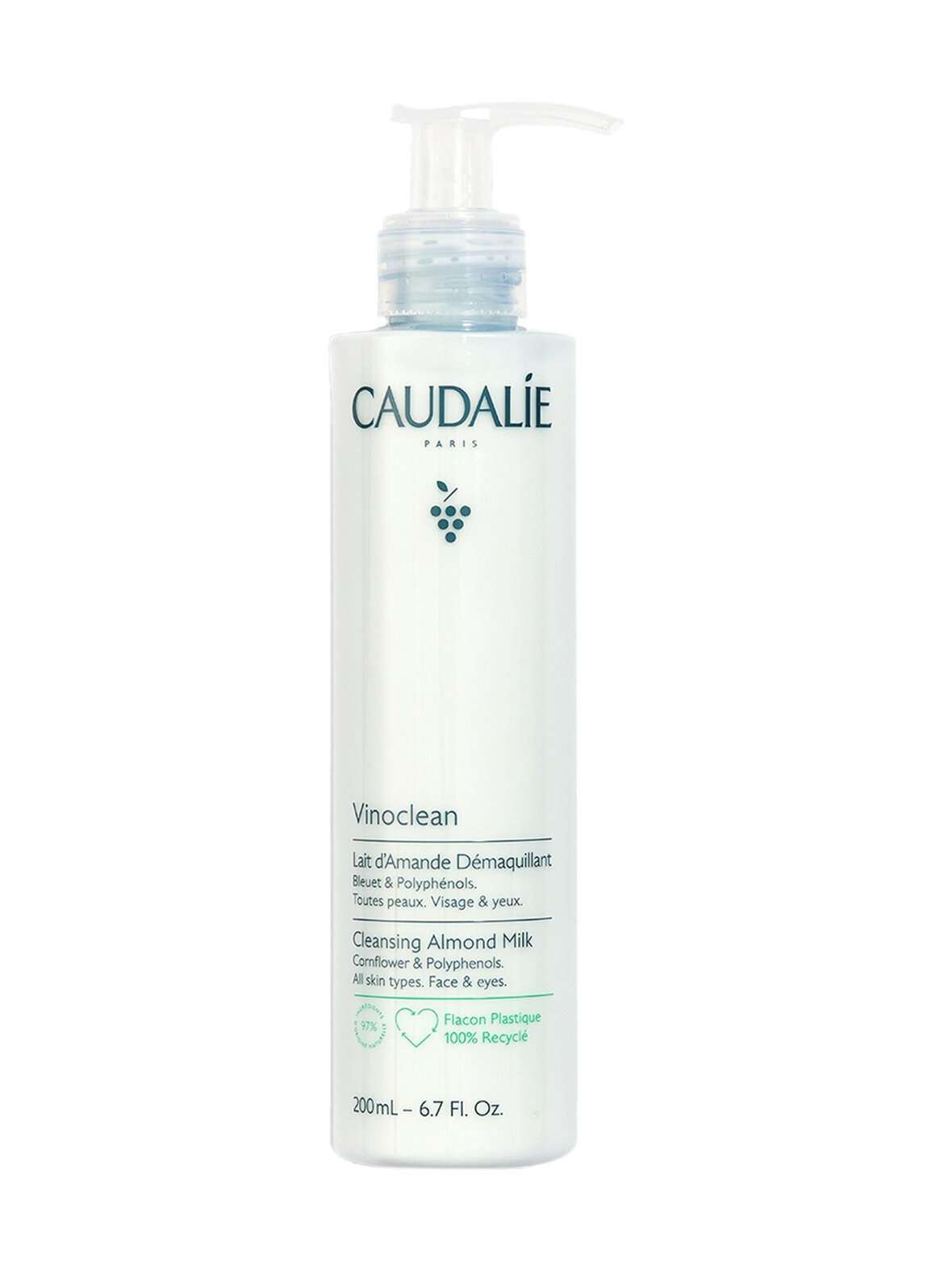 Vinoclean cleansing almond milk -puhdistusmaito, 200ml