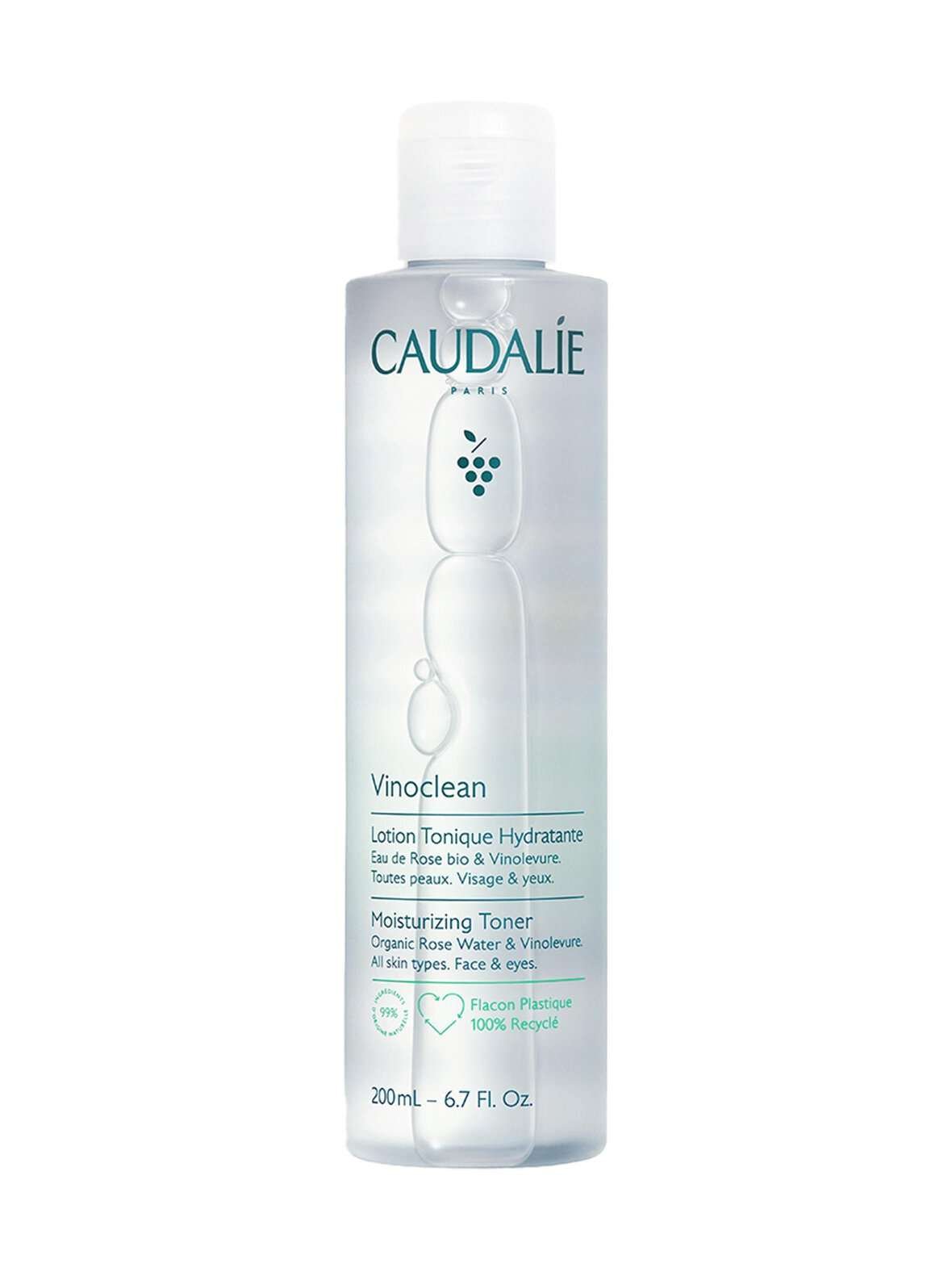 Vinoclean moisturizing toner -kasvovesi, 200ml