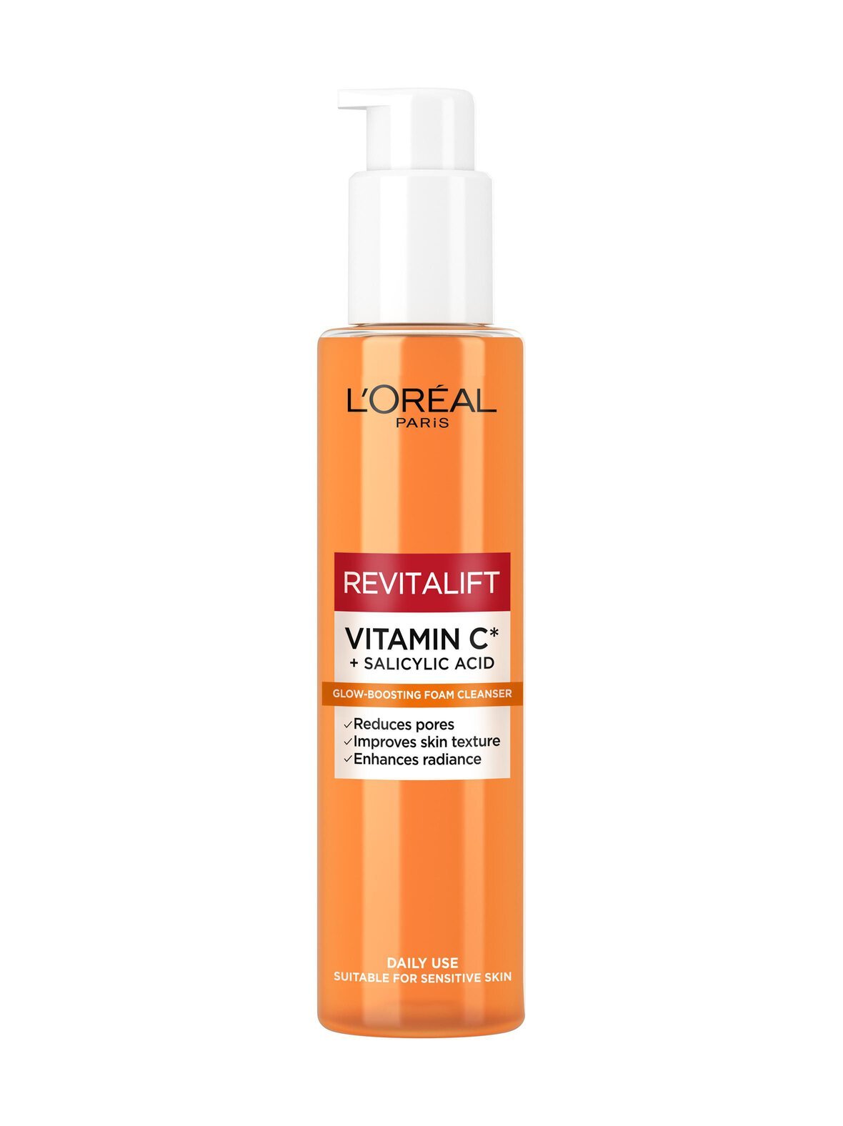 Revitalift vitamin c glow-boosting foam cleanser -puhdistusvaahto