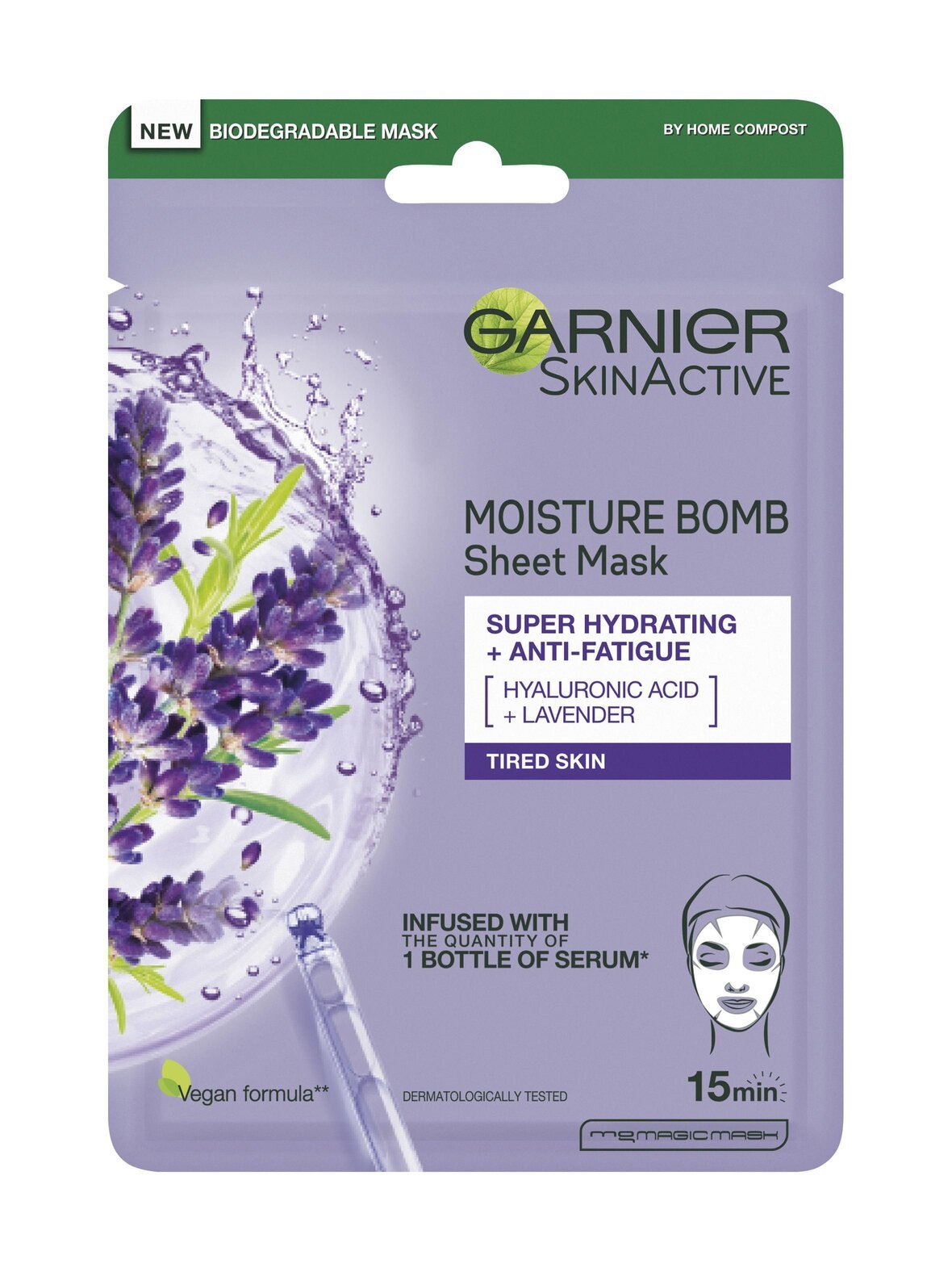 Moisture bomb sheet mask -kangasnaamio 28 g