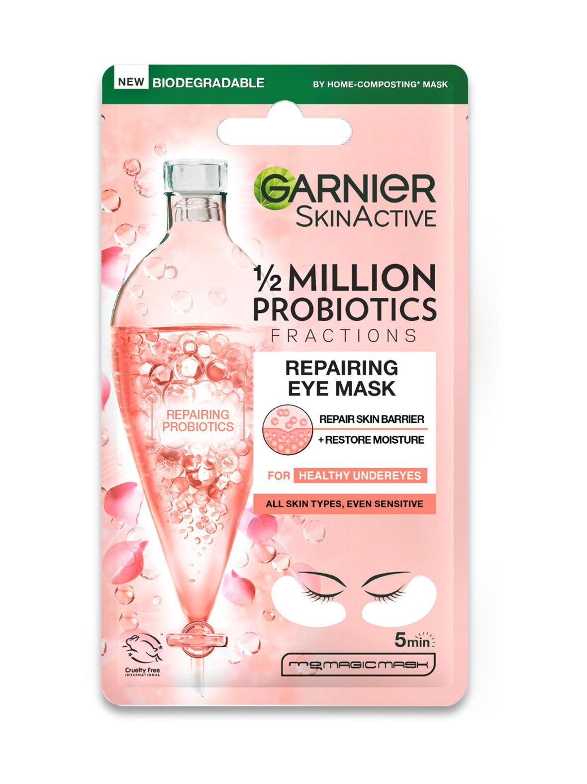 Skinactive 1/2 million probiotics fractions repairing eye mask -silmänympärysnaamio