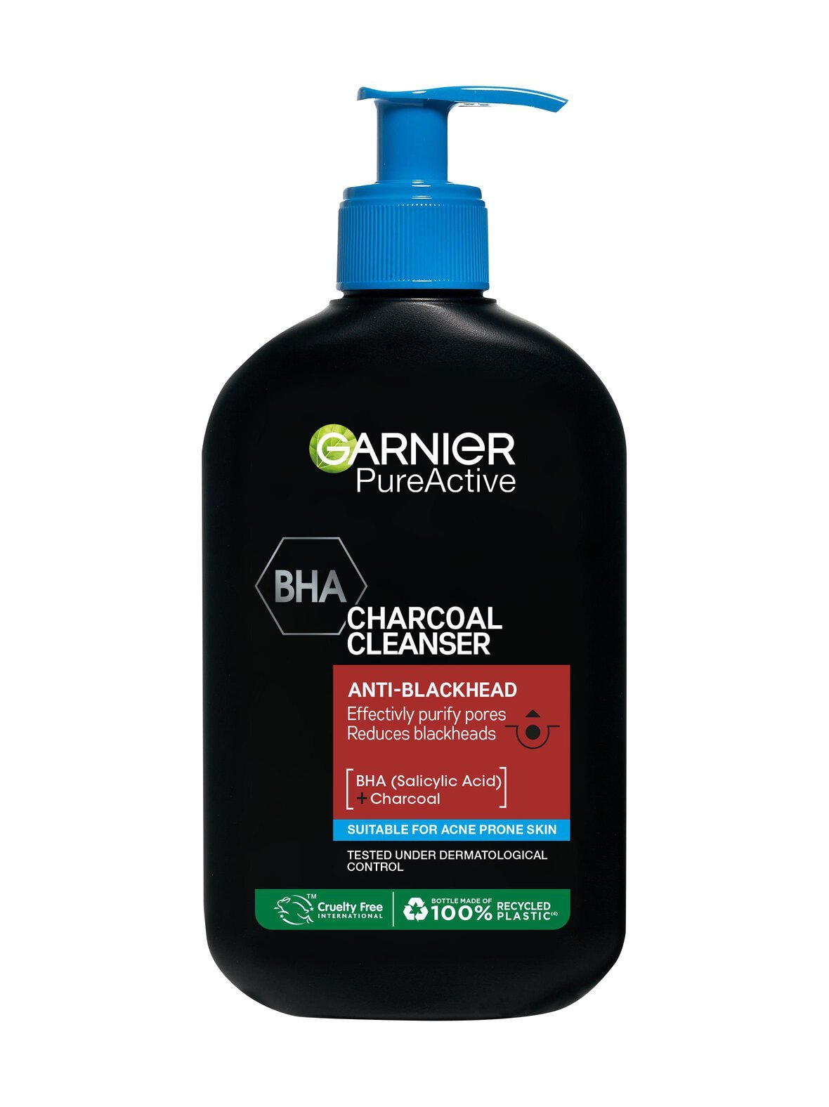 Pureactive charcoal cleanser -puhdistusgeeli