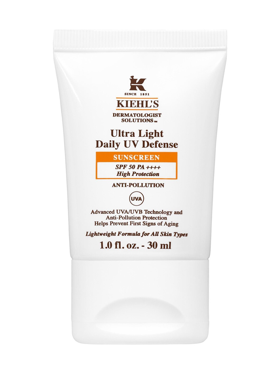 Ultra light daily uv defense spf50+ -aurinkosuojavoide kasvoille 30 ml