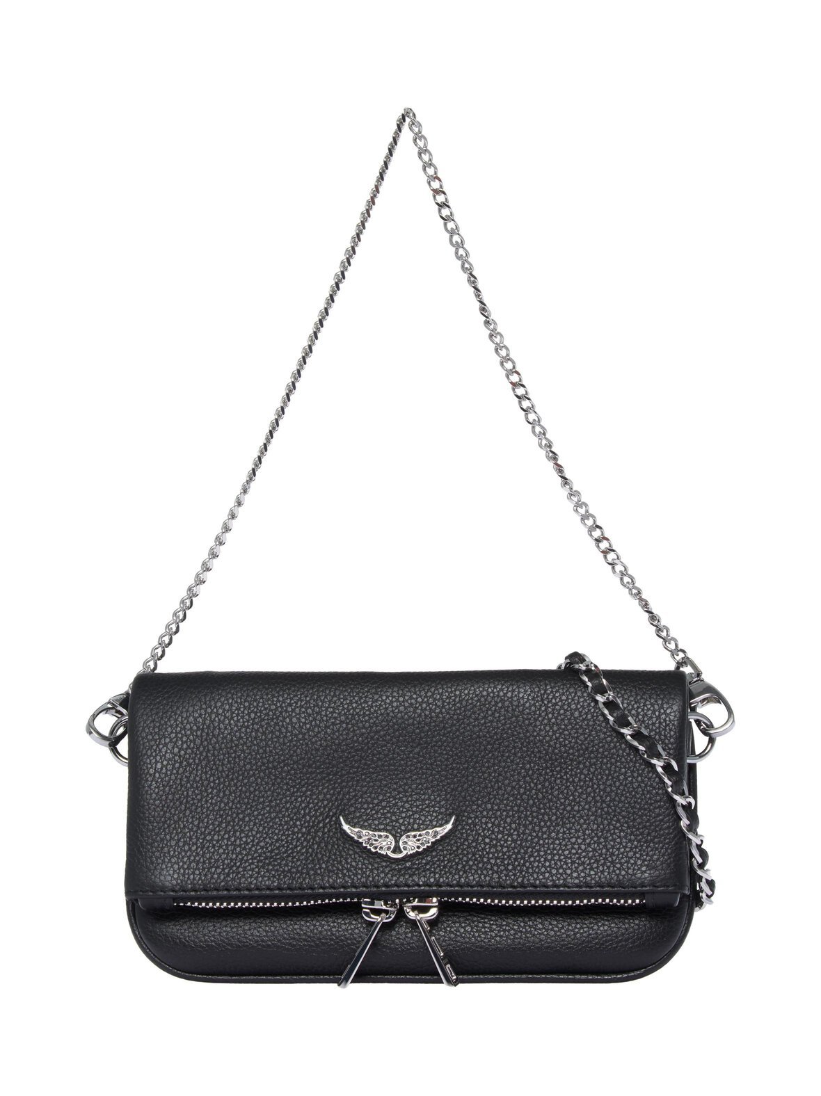 Rock nano grained leather -nahkalaukku