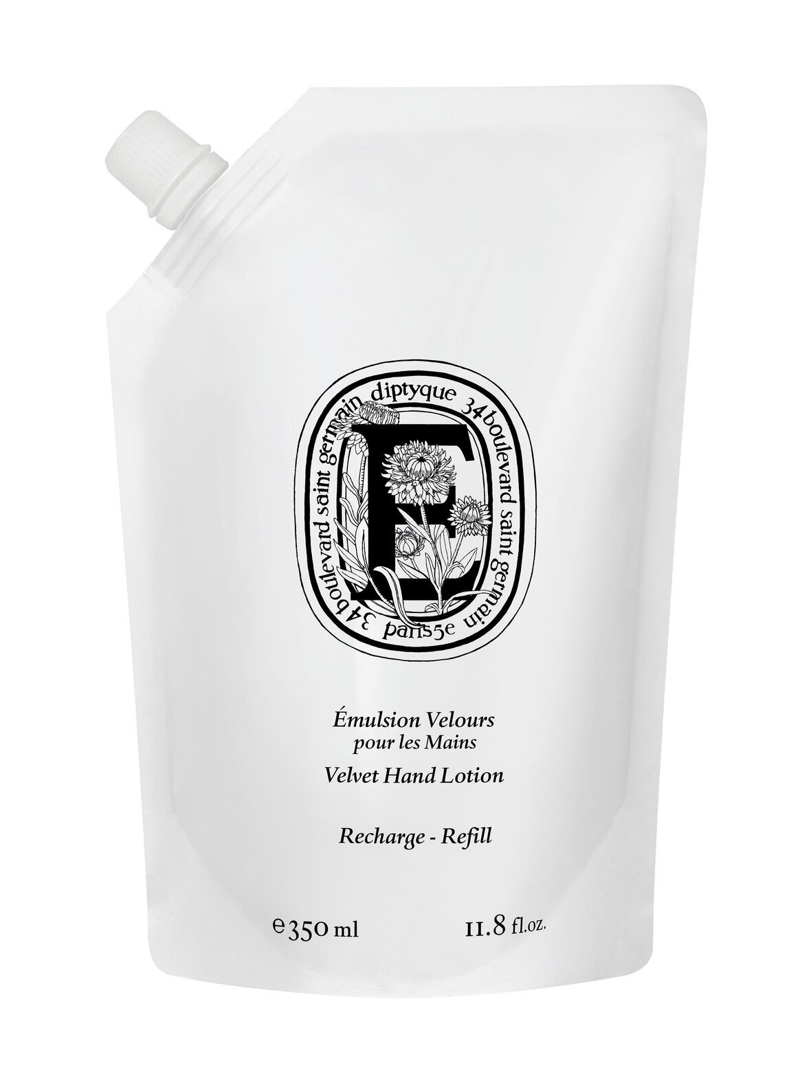 Velvet hand lotion refill -täyttöpakkaus