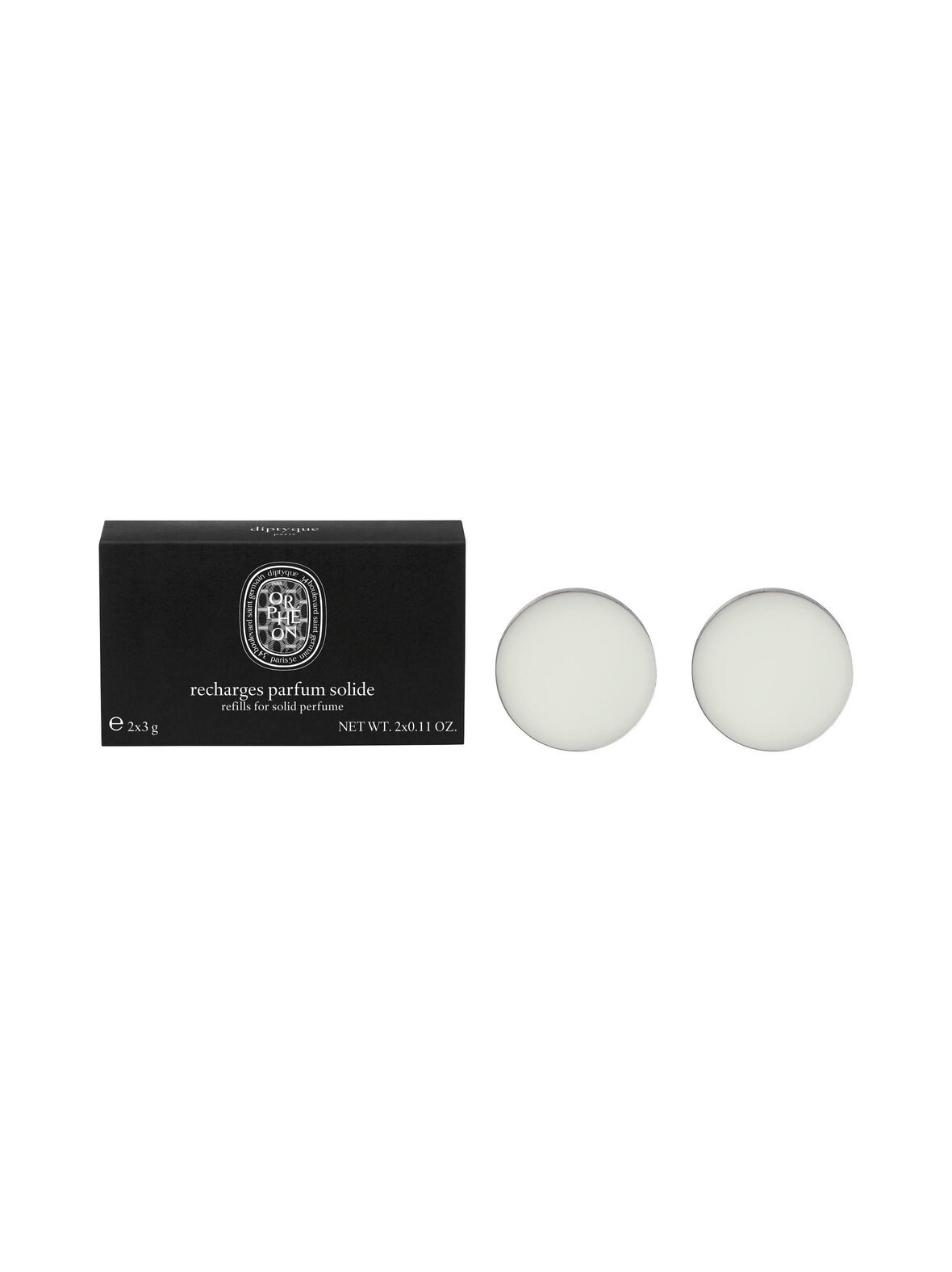 Orphéon solid perfume refill -täyttöpakkaus 2 kpl