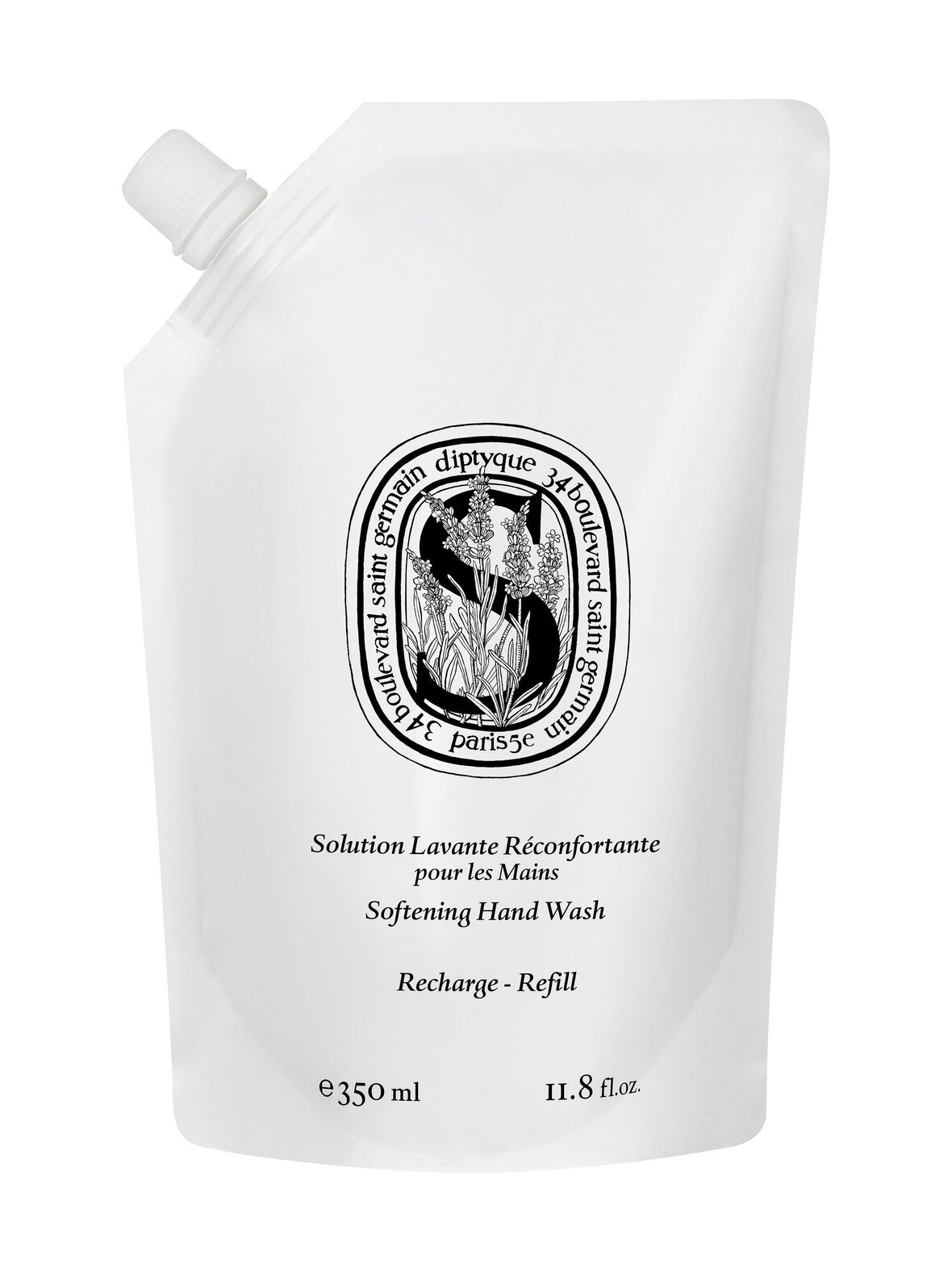 Softening hand wash refill -täyttöpakkaus