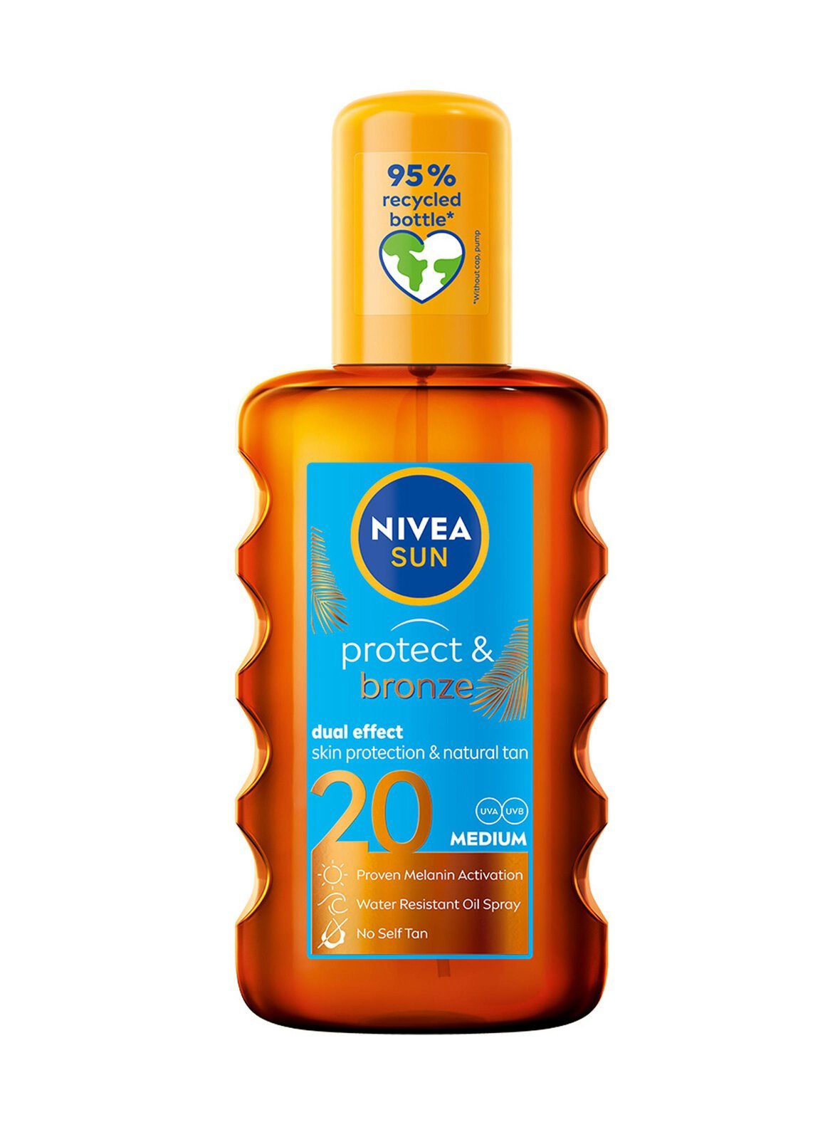 Protect & bronze tan activating protecting oil spray spf20 -aurinkosuojaöljy