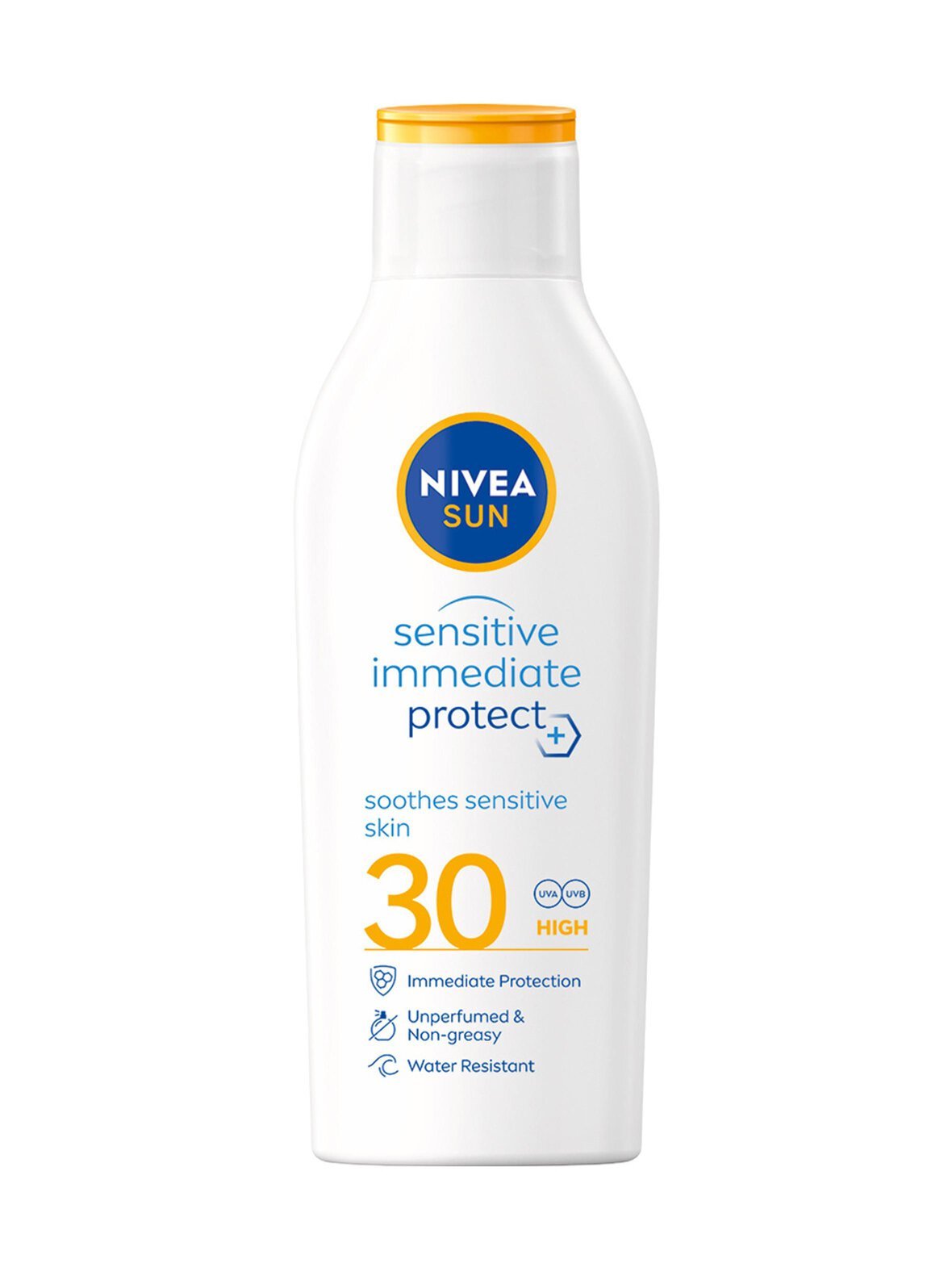Sensitive immediate protect sun lotion spf30 -aurinkosuojavoide
