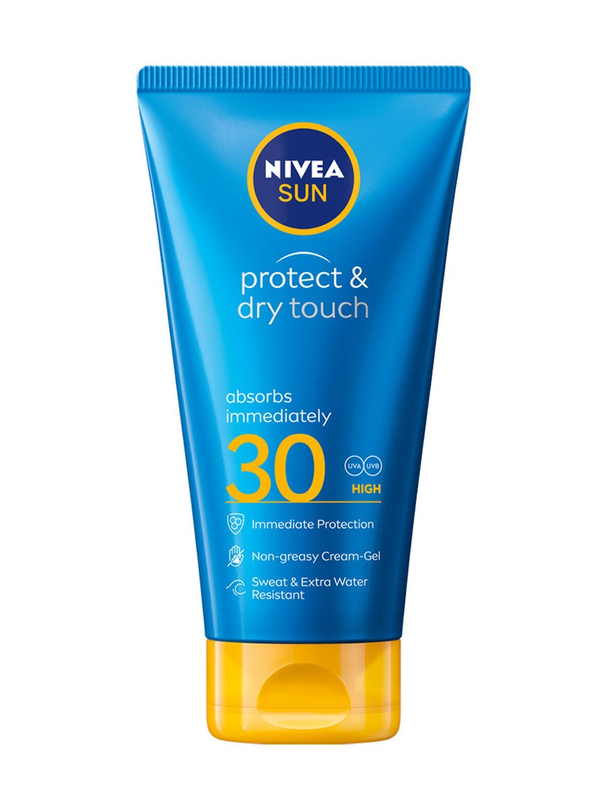 Protect & dry touch cream-gel spf30 -aurinkosuojavoide