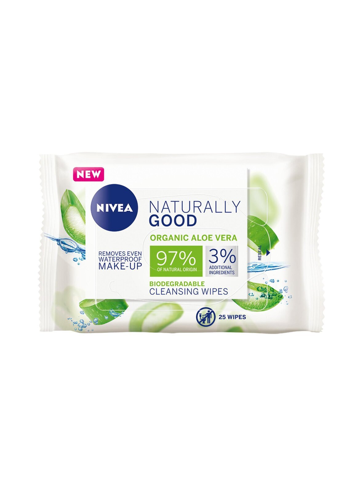 Naturally good face cleansing wipes -puhdistusliinat