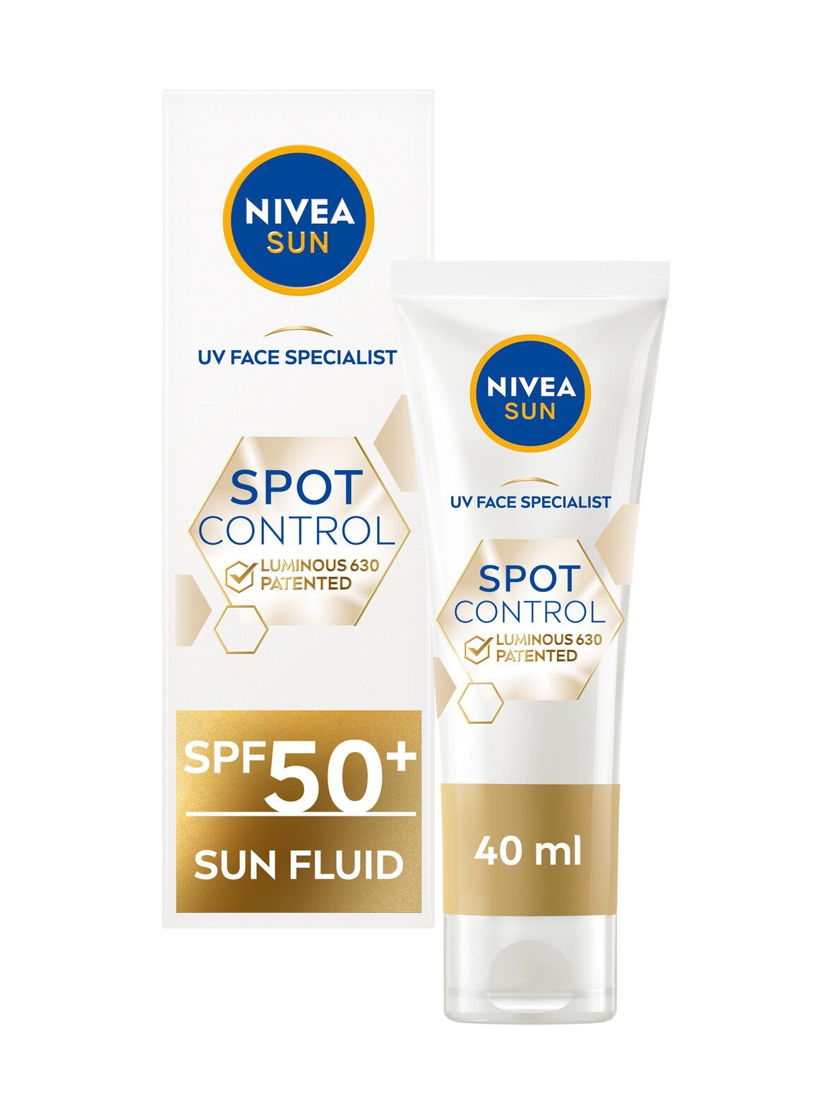 Uv face luminous630 spot control spf50+ -aurinkovoide kasvoille