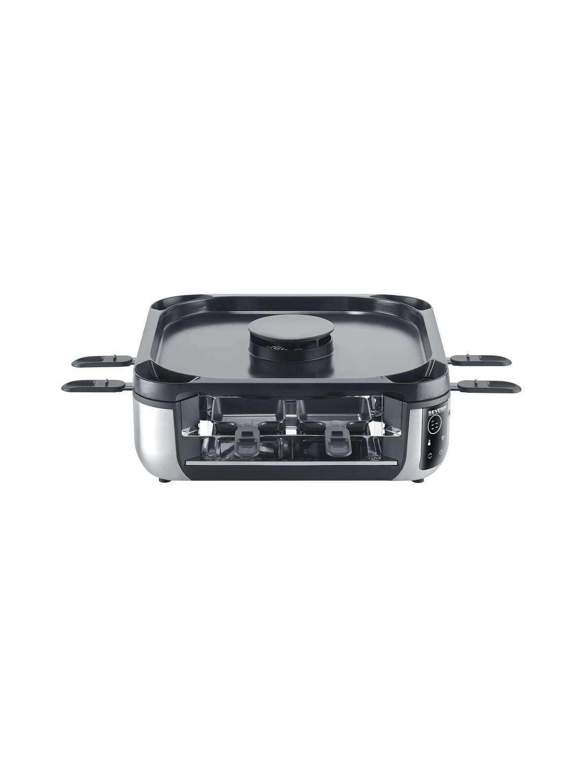 Smokeless raclette -grilli