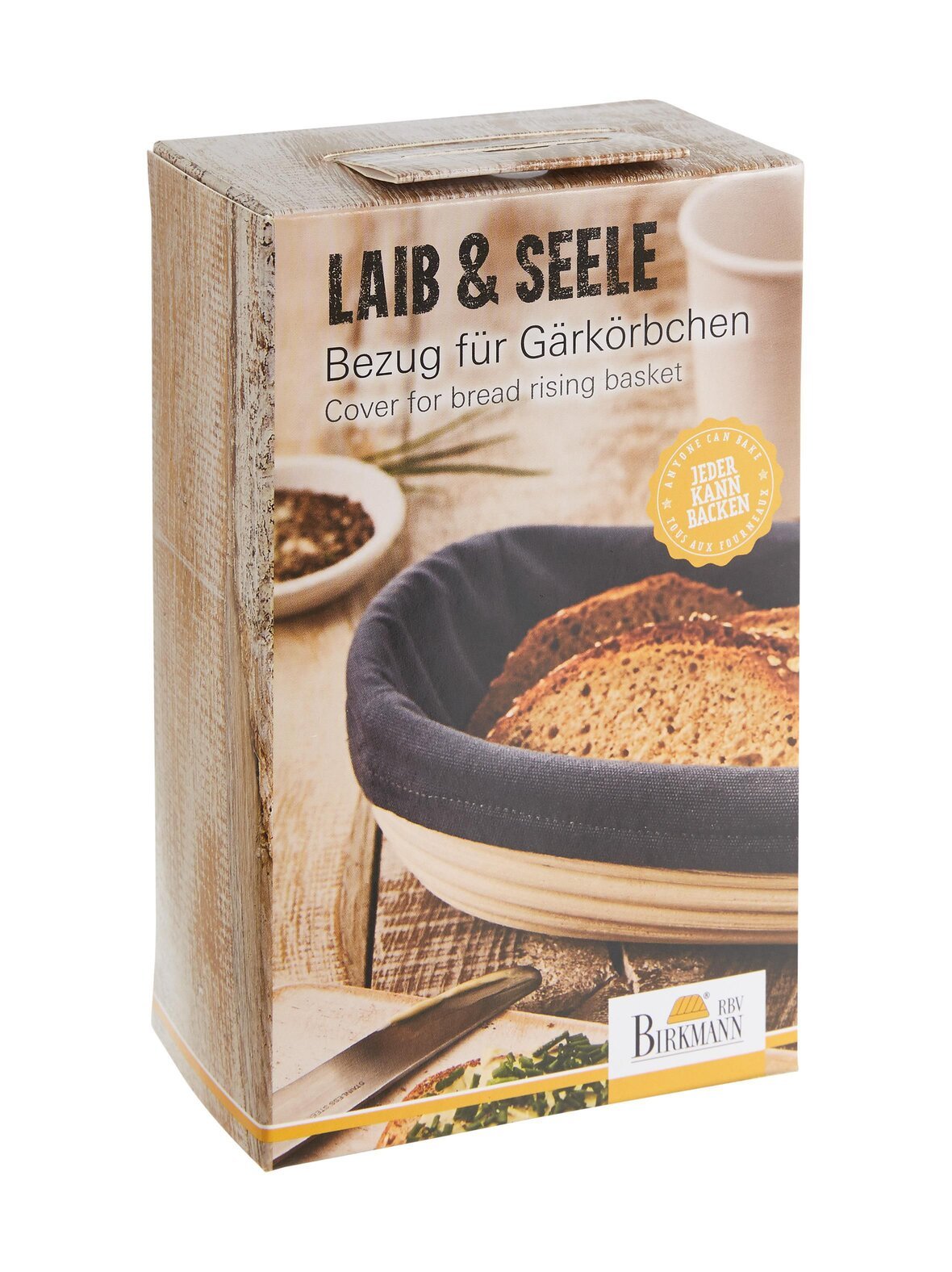 Suojus 28 cm pitkään taikinan nostatuskoriin