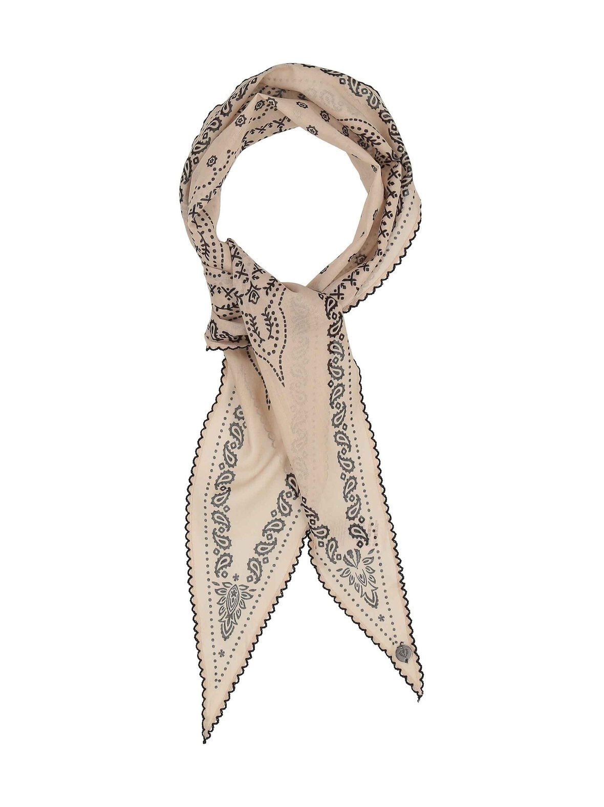 Paisley diamond -puuvillahuivi 36 x 132 cm