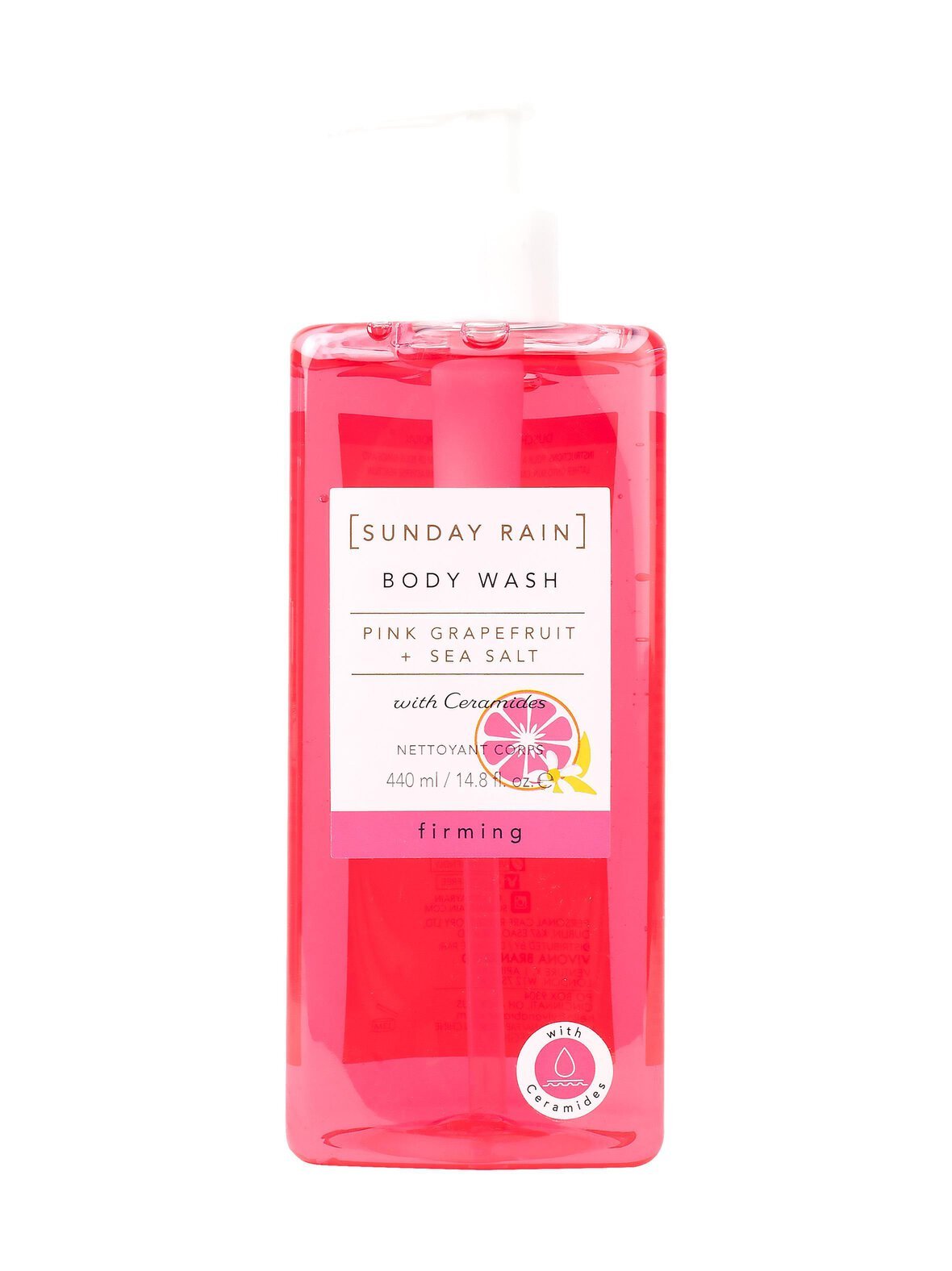 Pink grapefruit & sea salt body wash -suihkugeeli 440 ml