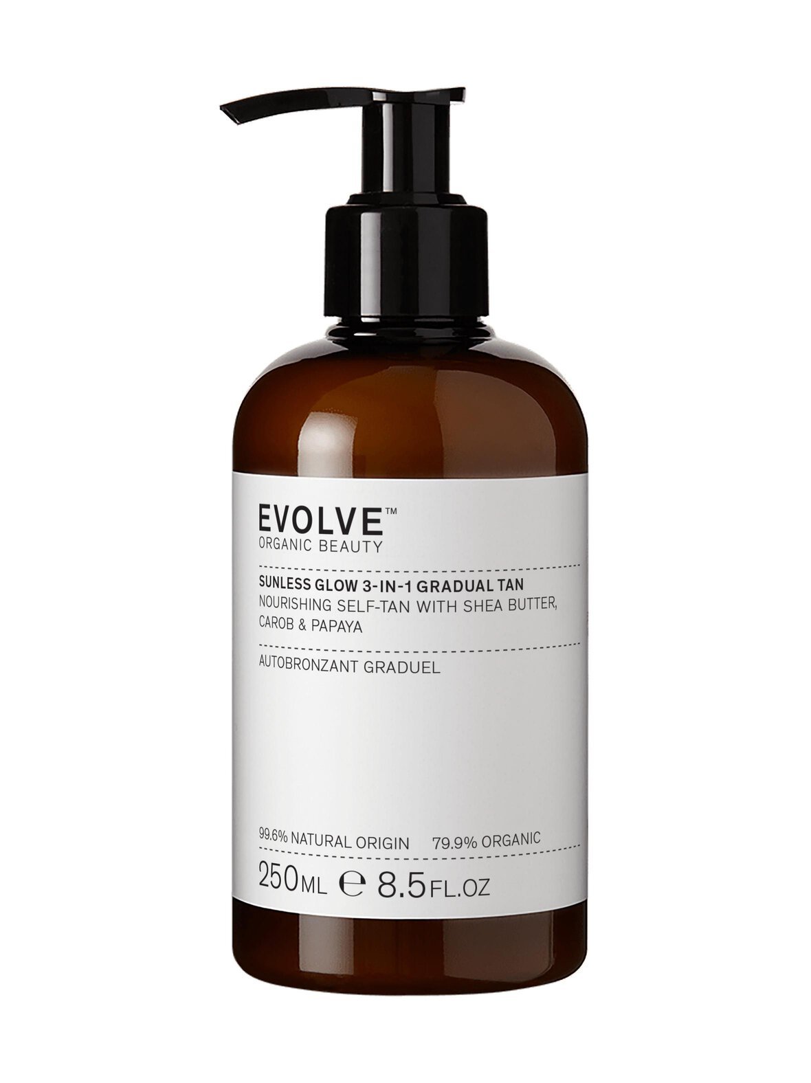 Sunless glow 3-in-1 gradual tan -itseruskettava vartalovoide