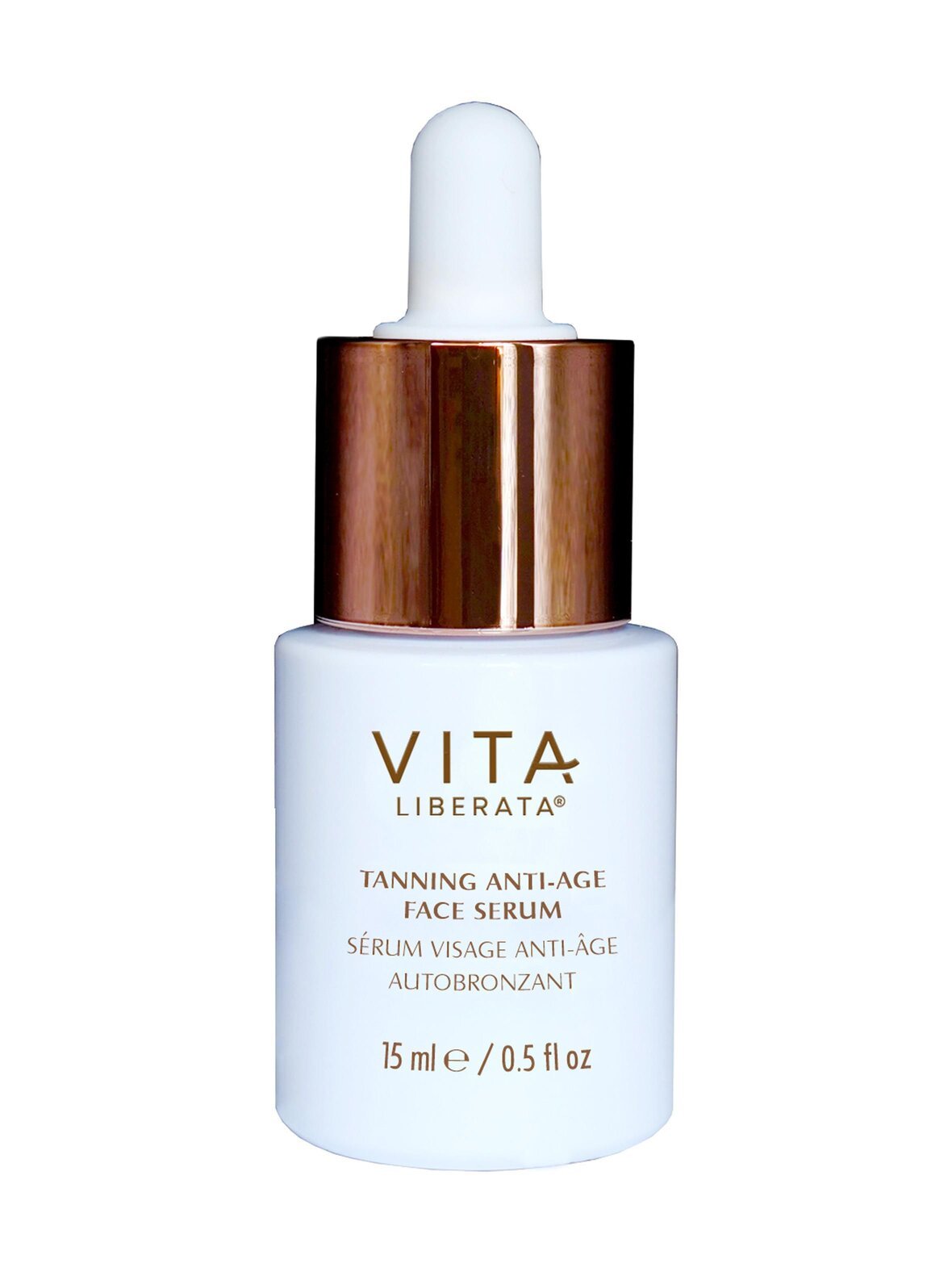 Self tanning anti-age face serum -itseruskettava seerumi