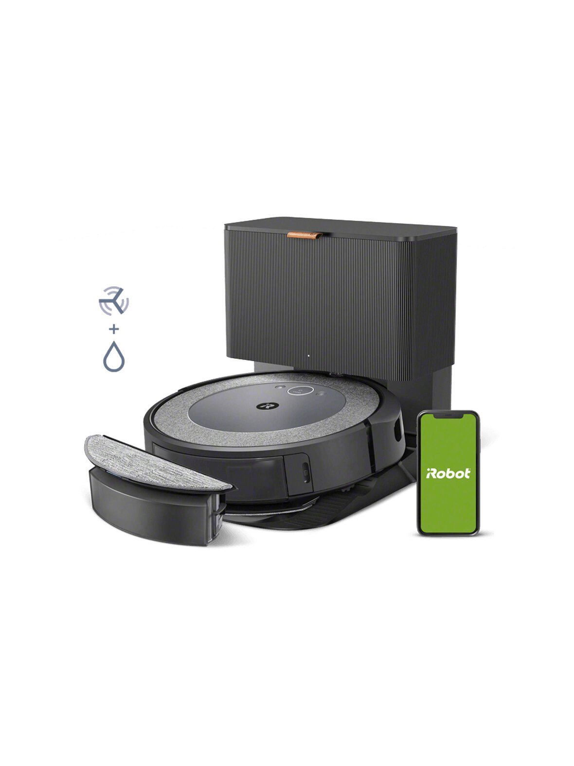 Roomba combo i5578+ robotic vacuum cleaner -robotti-imuri