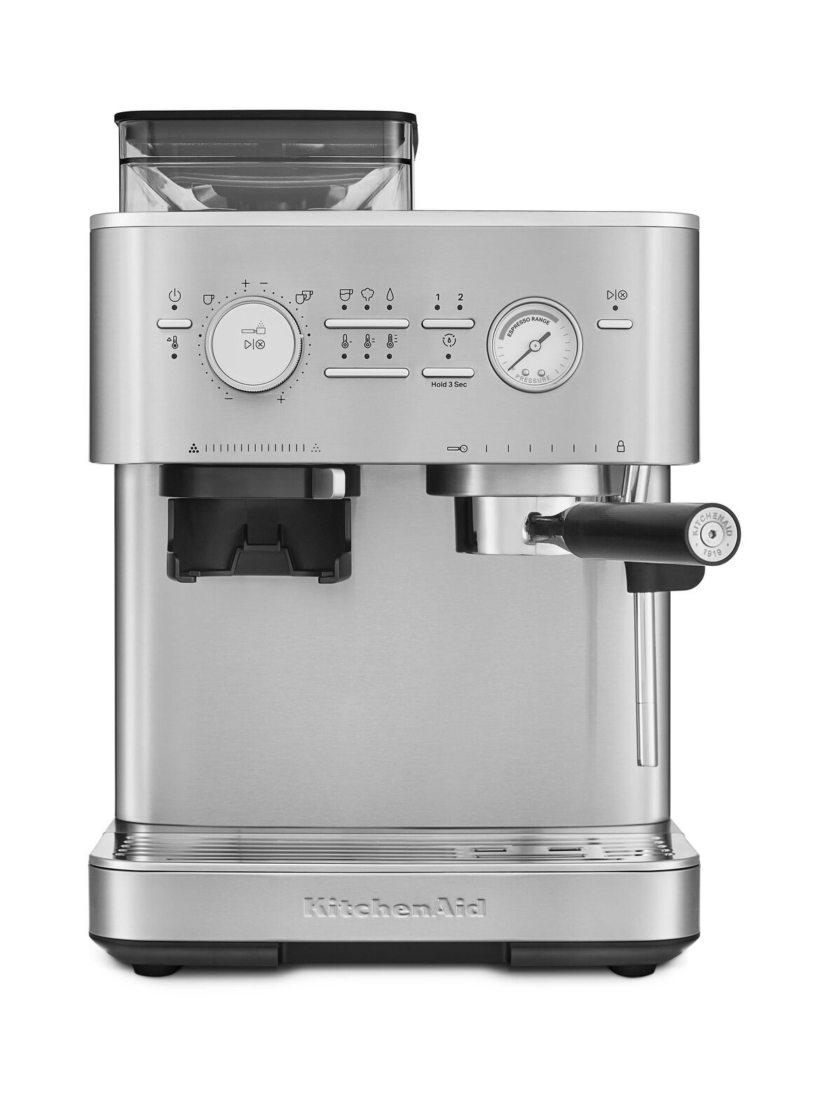 Semi auto espresso kes6551 -puoliautomaattinen espressokone kahvimyllyllä