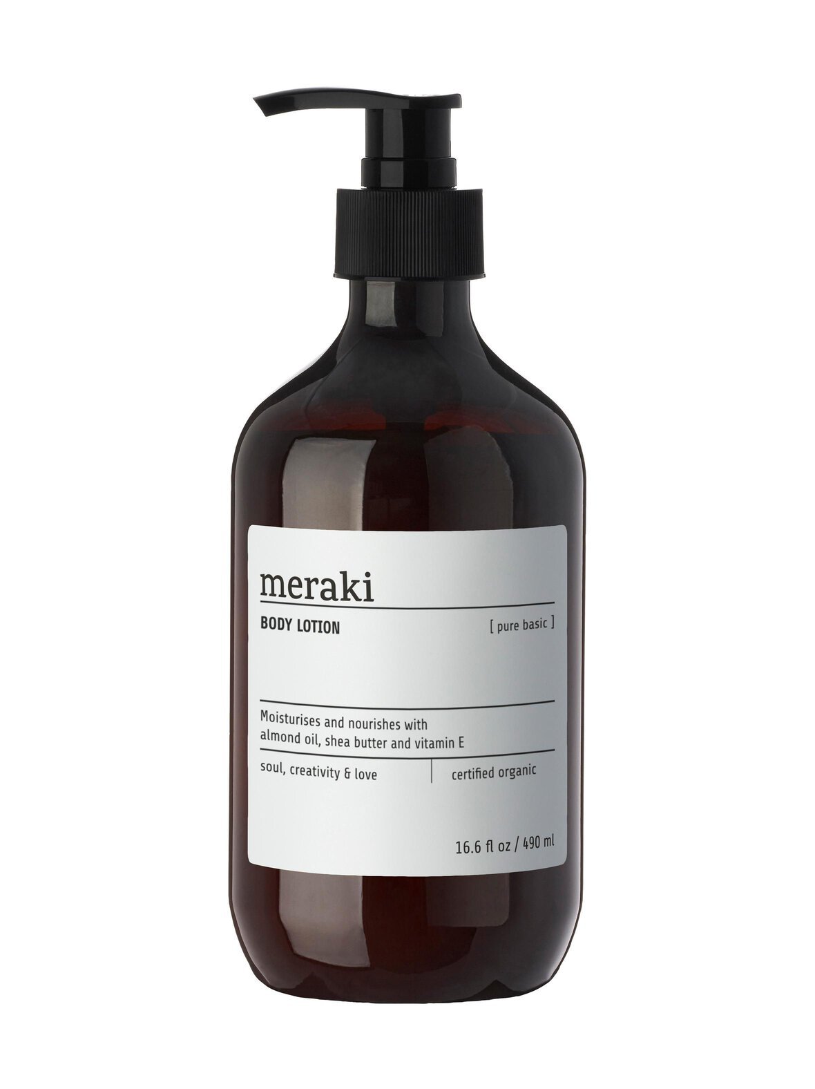 Pure basic -vartaloemulsio 490 ml