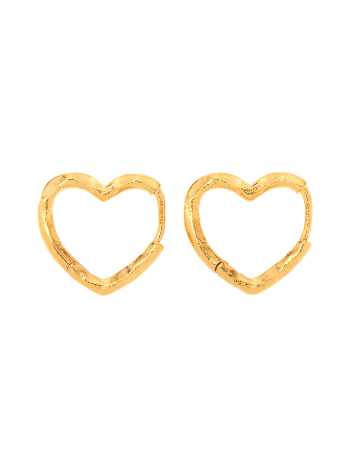 Organic heart -korvakorut