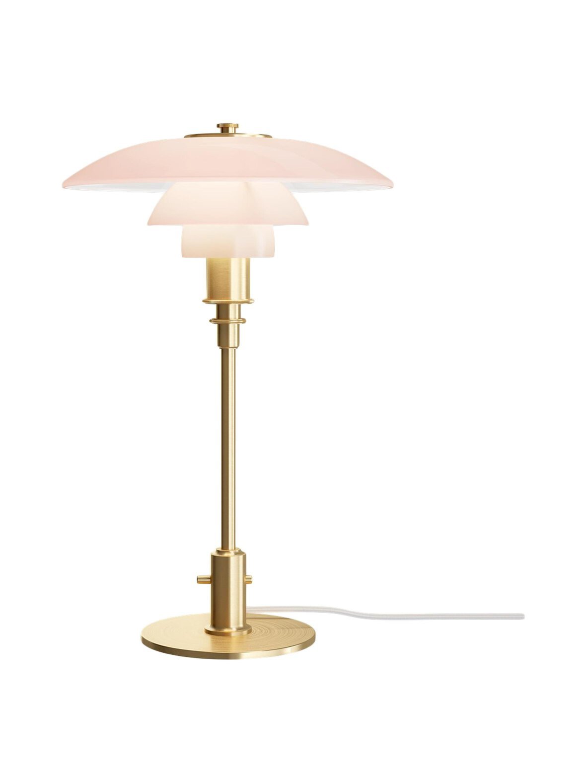 Ph 3/2 pale rose -pöytävalaisin