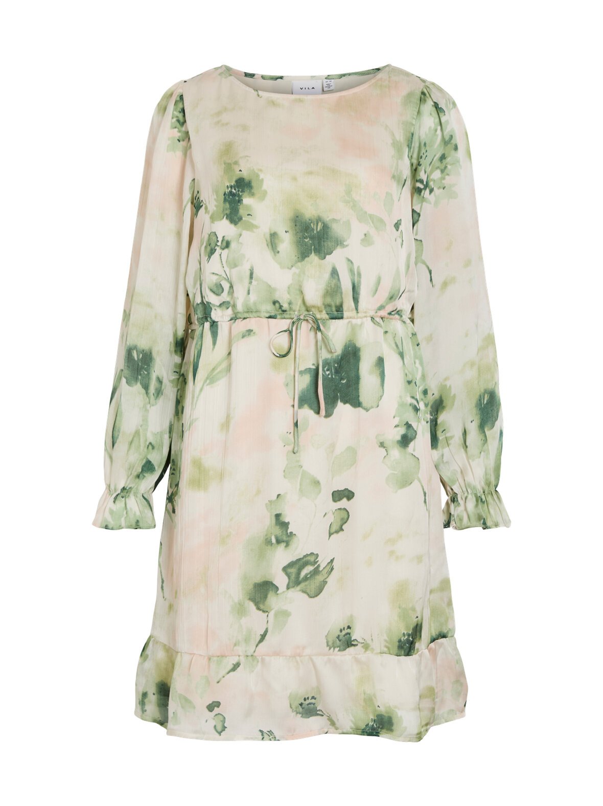 Vimolina boatneck flounce -mekko