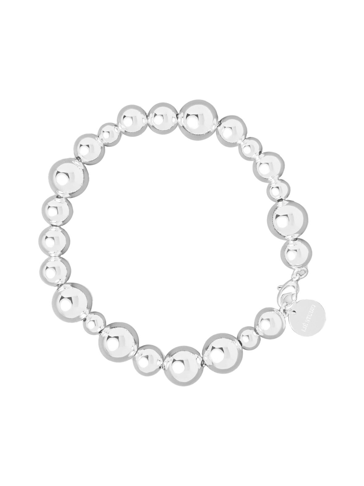 The elly -hopeapintainen rannekoru