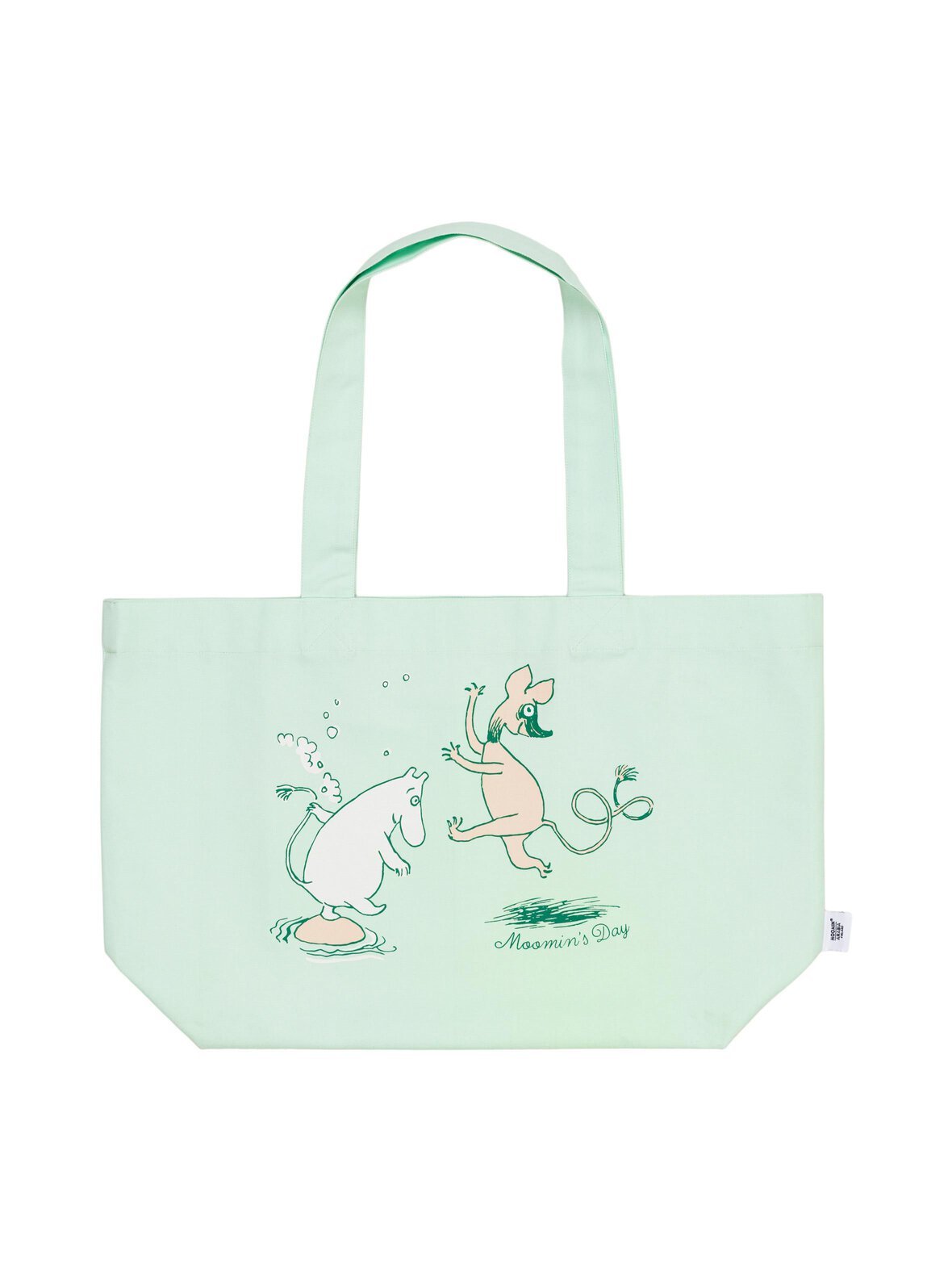 Muumi tote -puuvillakassi