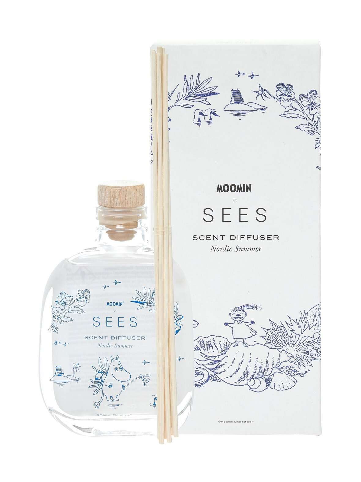 Sees x muumi nordic summer -huonetuoksu 200 ml