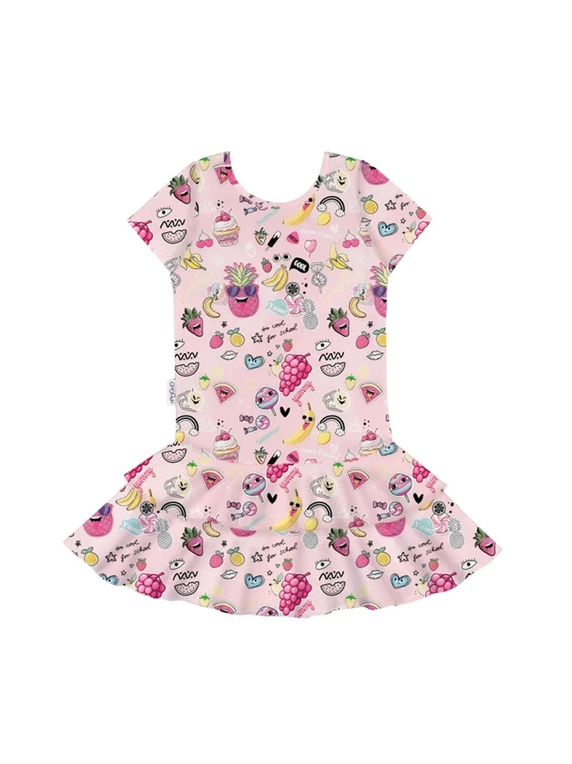 Print frilla -mekko