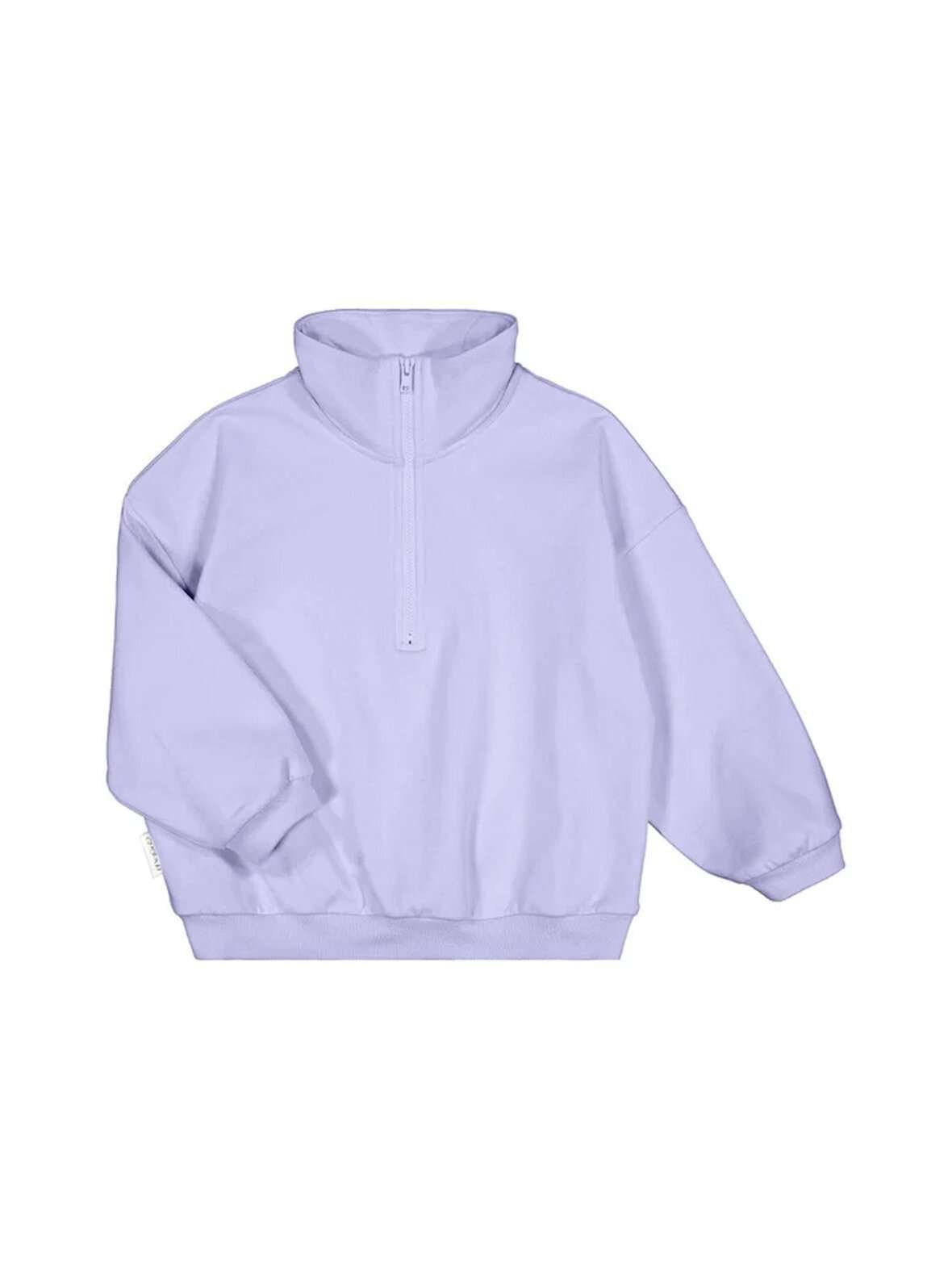 Wide zipper -collegepaita