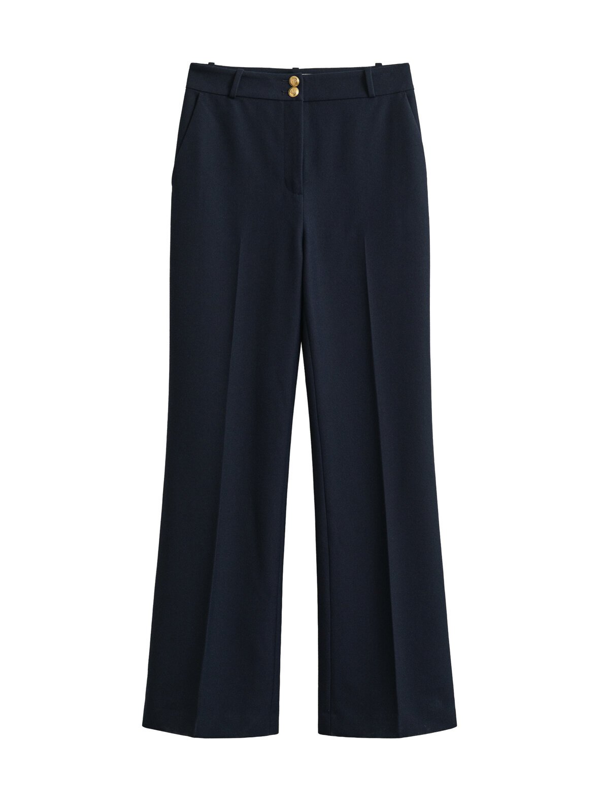 Slim flare nautical -housut