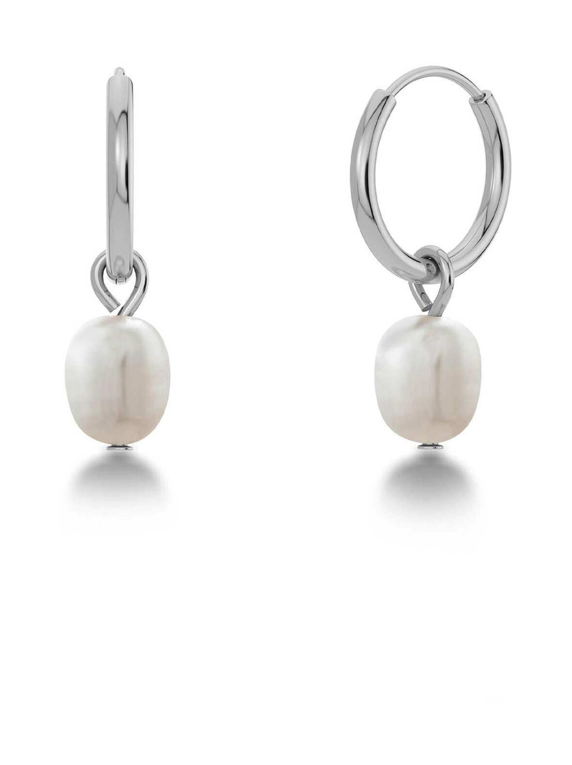 Perla hoops steel -korvakorut