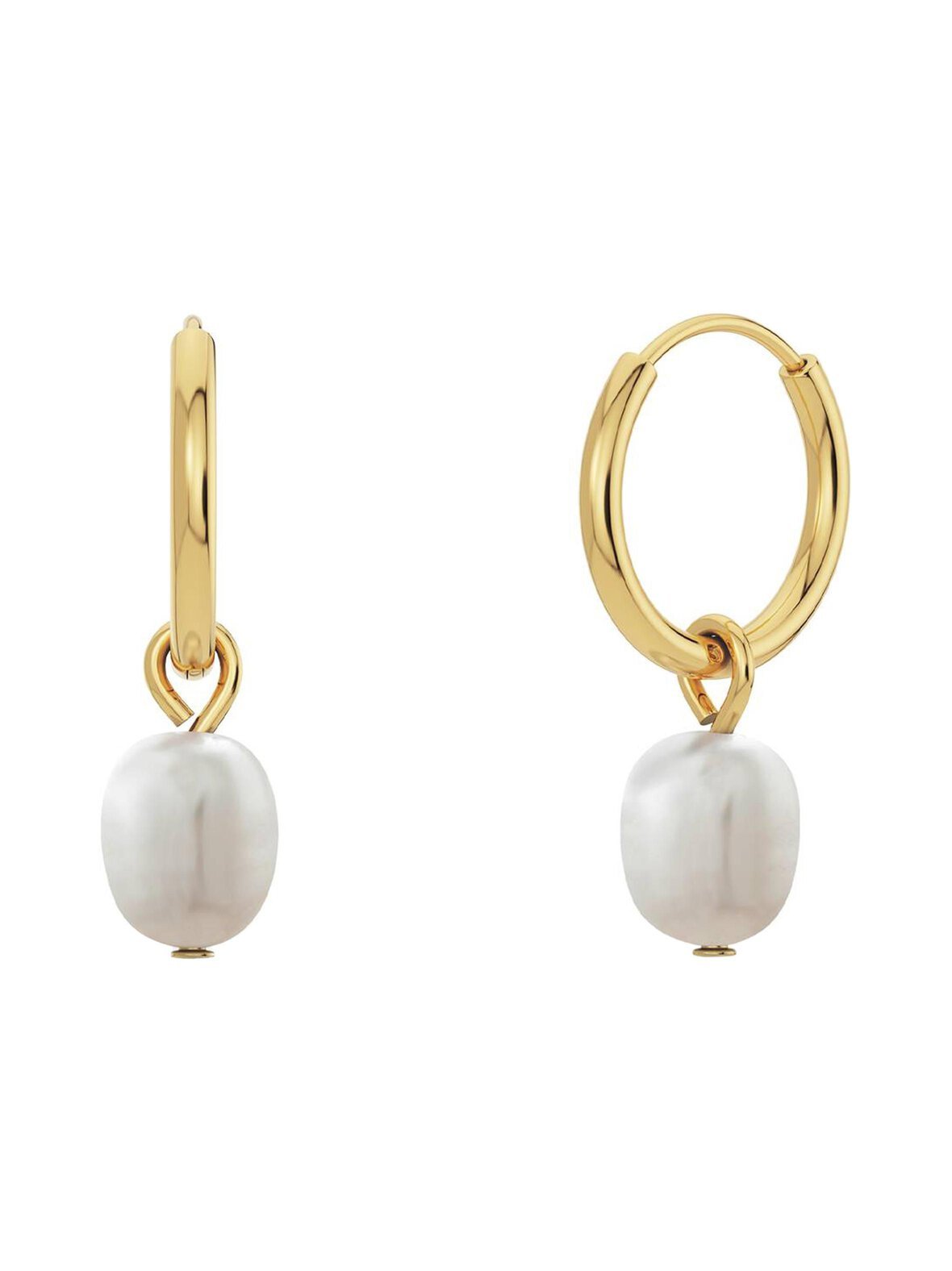 Perla hoops gold -korvakorut