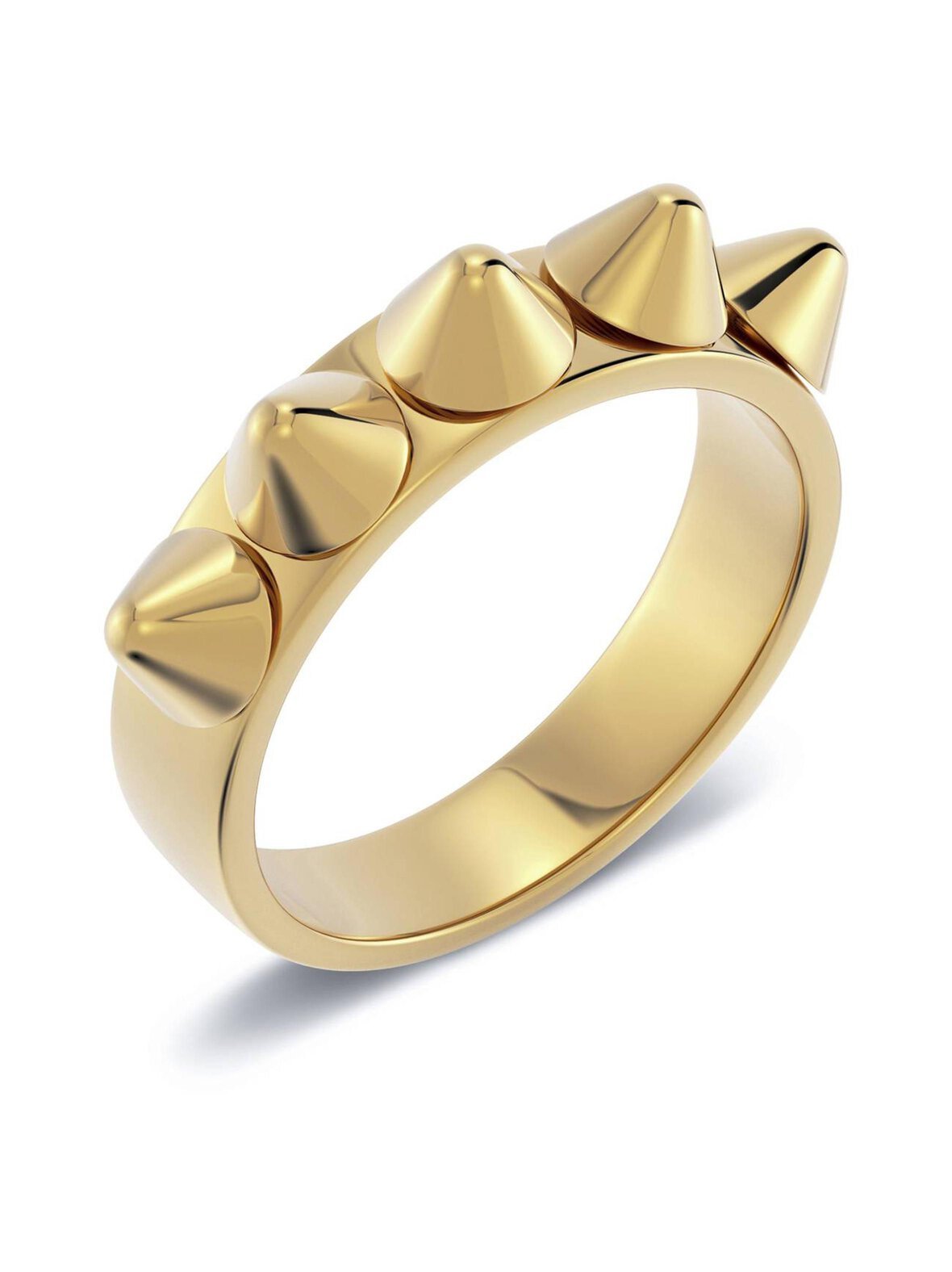 Peak ring single gold -sormus