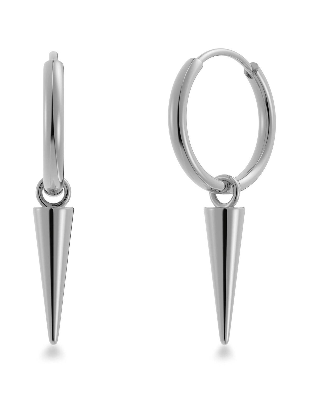 Peak hoops steel -korvakorut