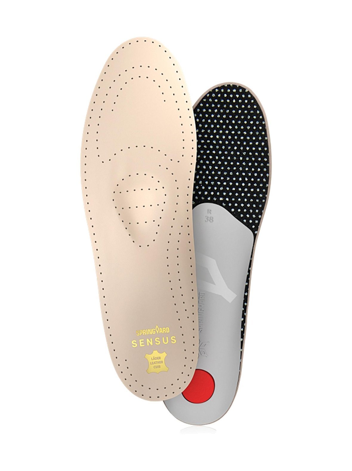 Sensus leather -pohjalliset