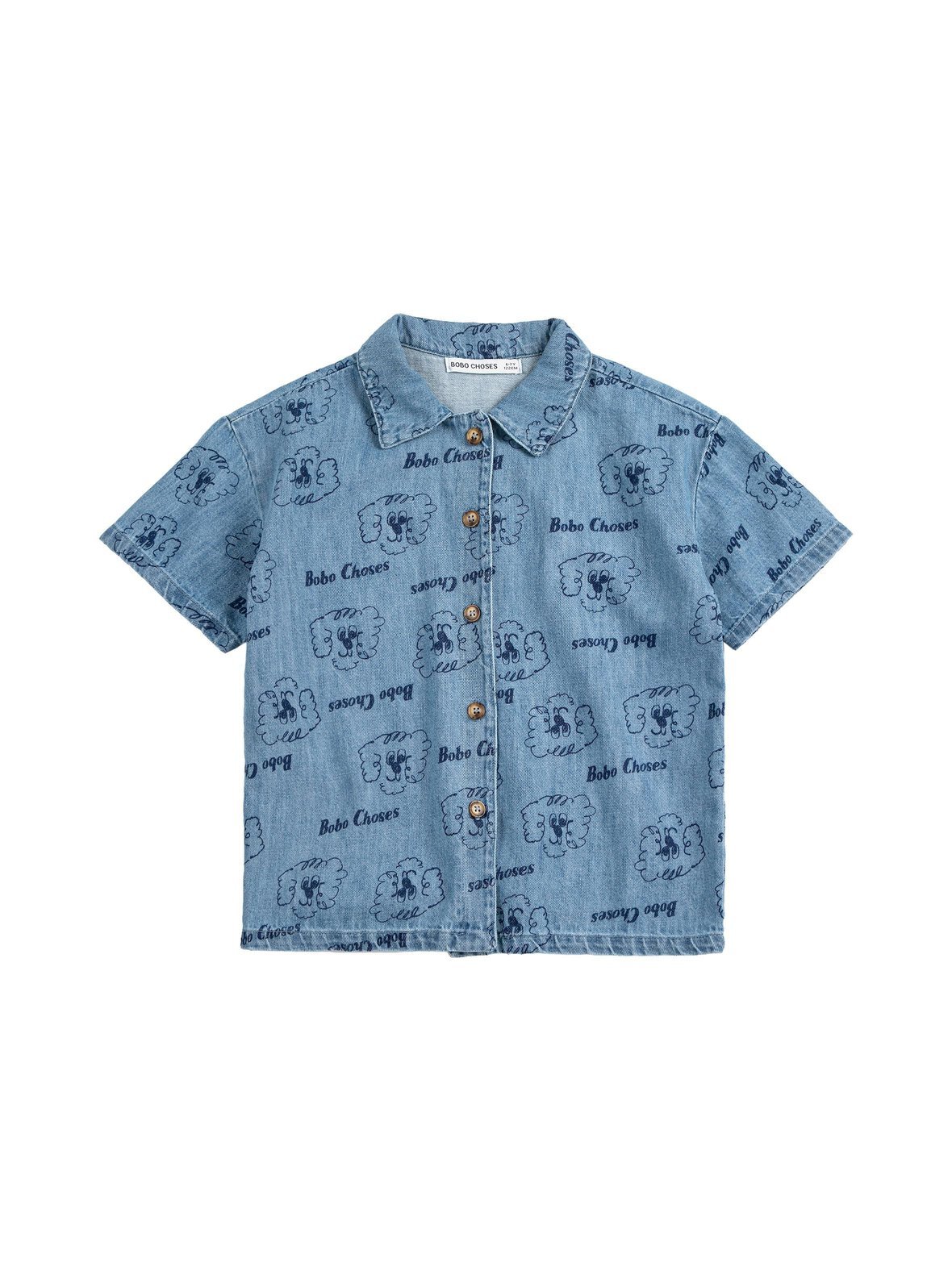 Pickle the dog- lyhythihainen farkkupaita