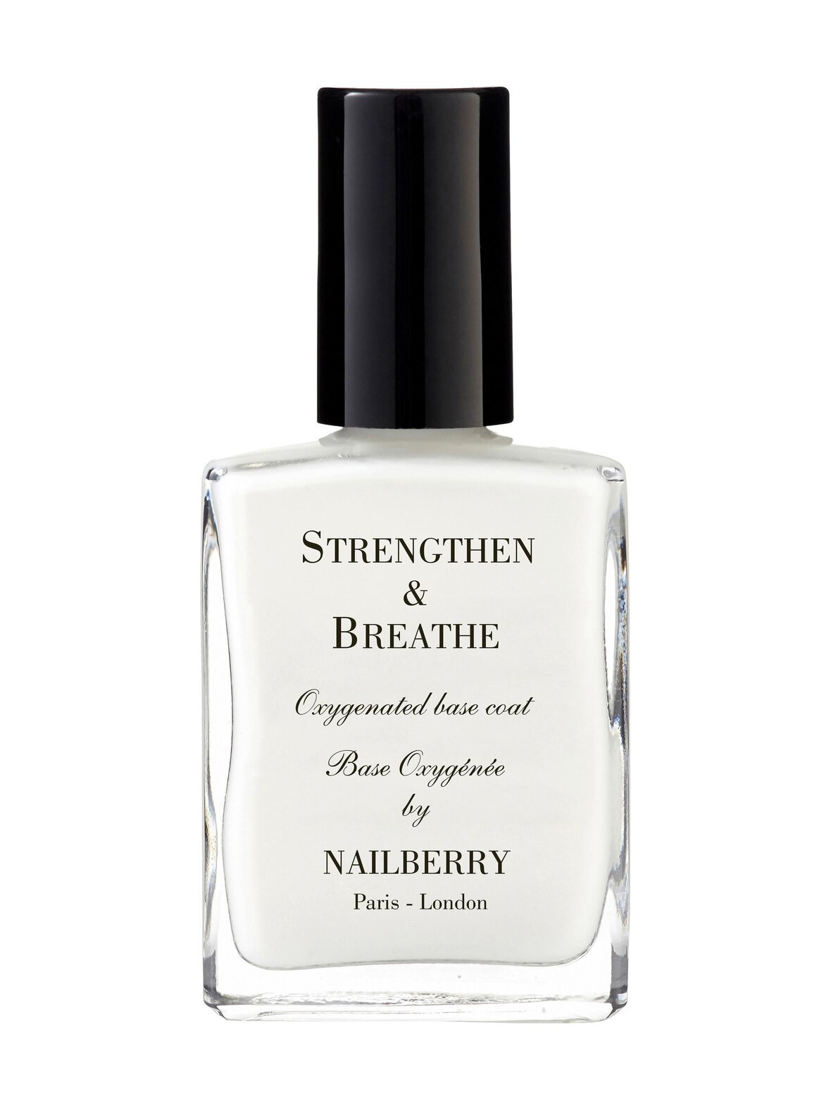 Strengthen & breathe oxygenated base coat and nail strengthener -aluslakka