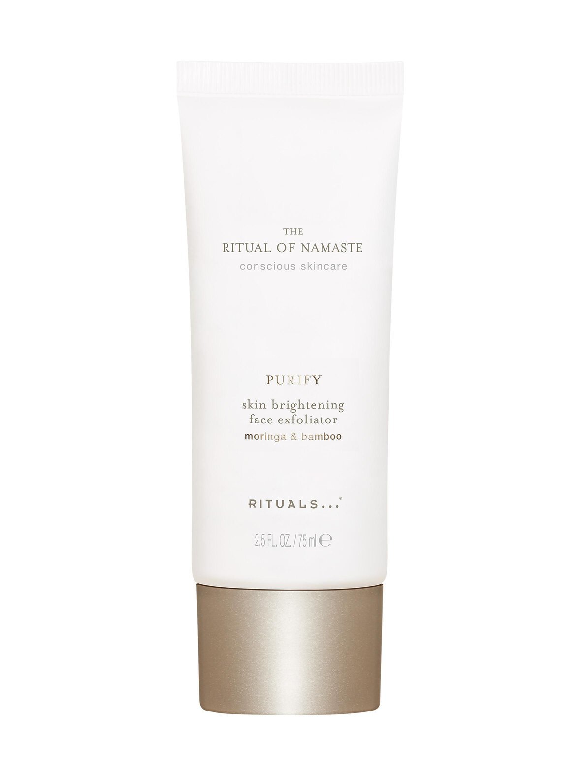 The ritual of namaste skin brightening face exfoliator -kuorintavoide