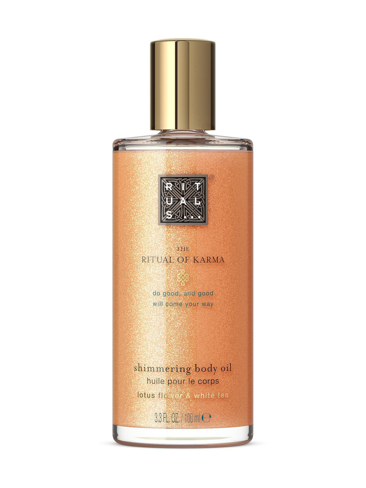 The ritual of karma shimmering body oil -vartaloöljy