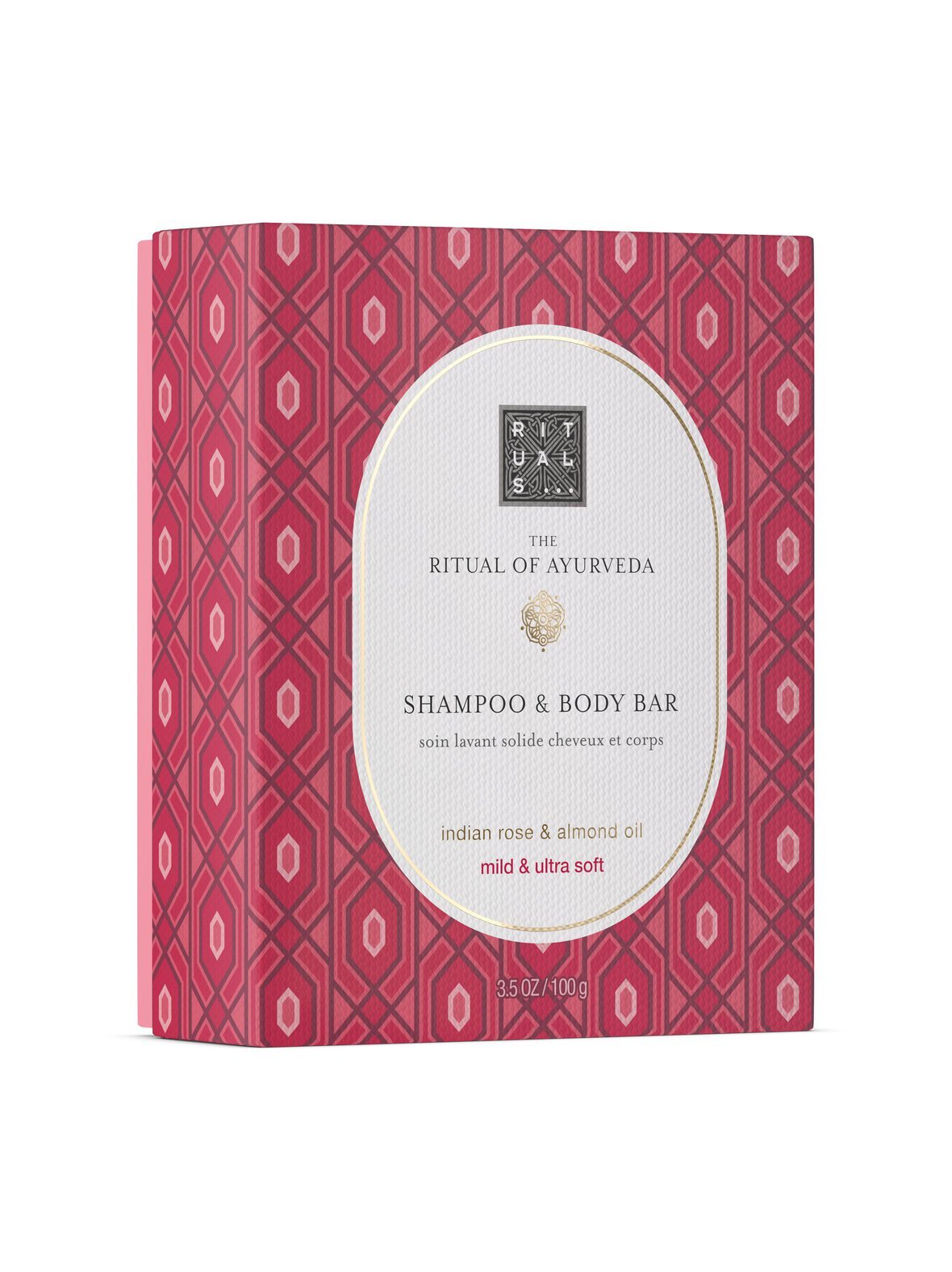 The ritual of ayurveda shampoo & body bar -palashampoo