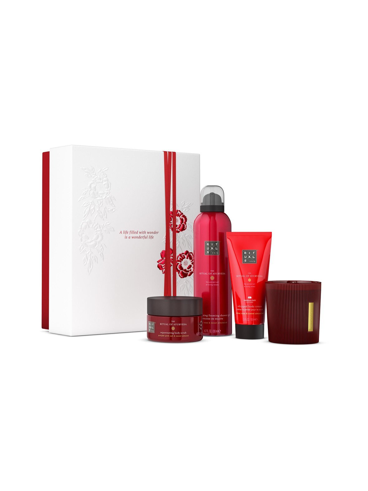 The ritual of ayurveda medium gift set -ihonhoitopakkaus